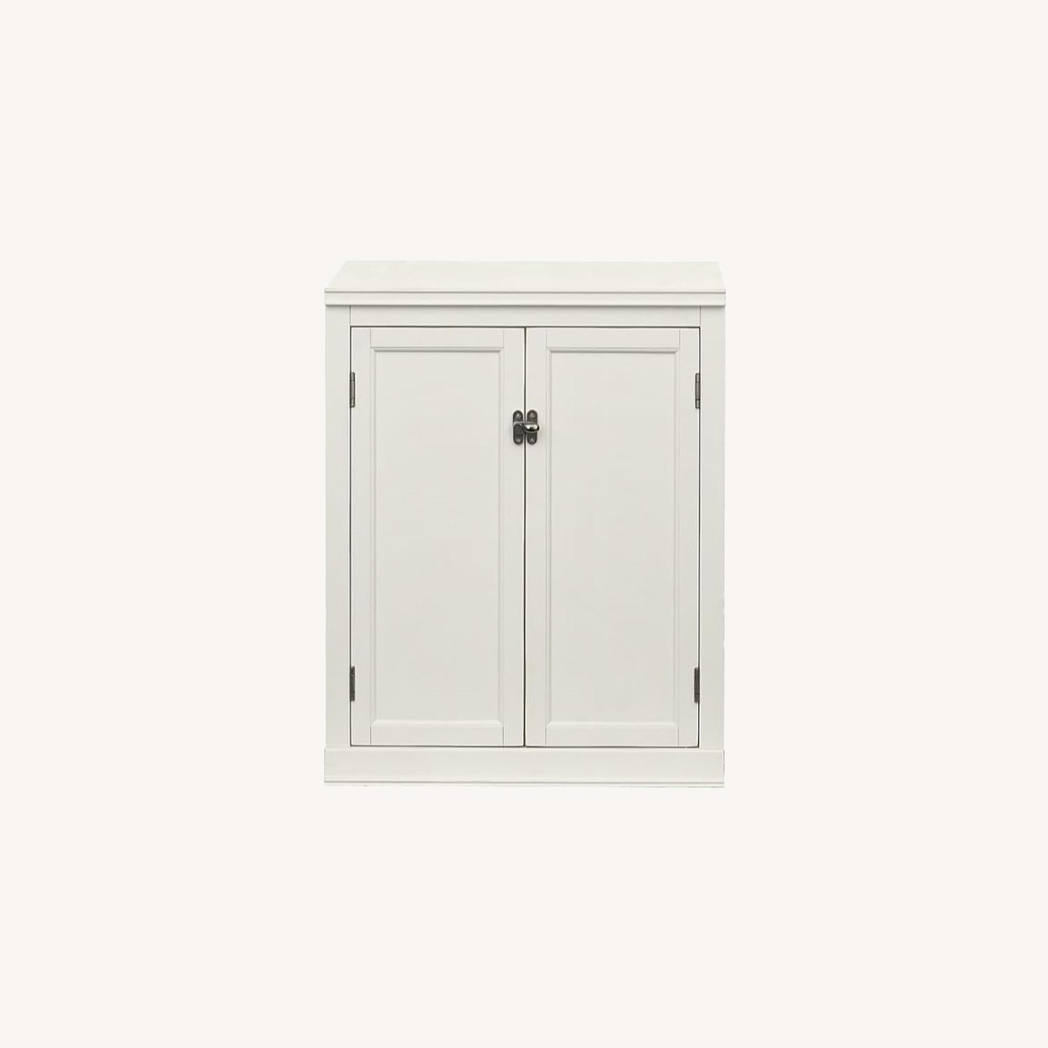 Pottery Barn Logan Base with Doors AptDeco