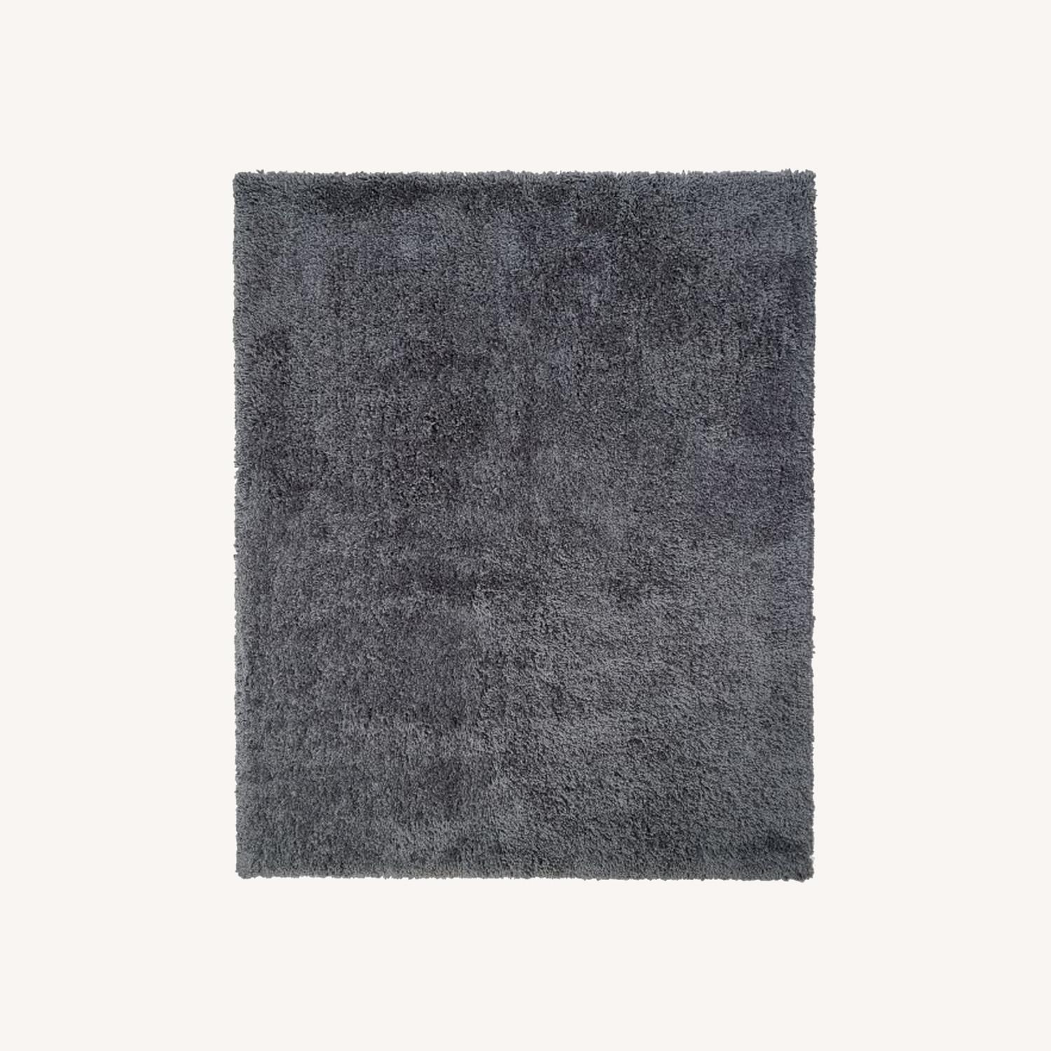 West Elm Cozy Plush Rug, 5x8, Pewter AptDeco