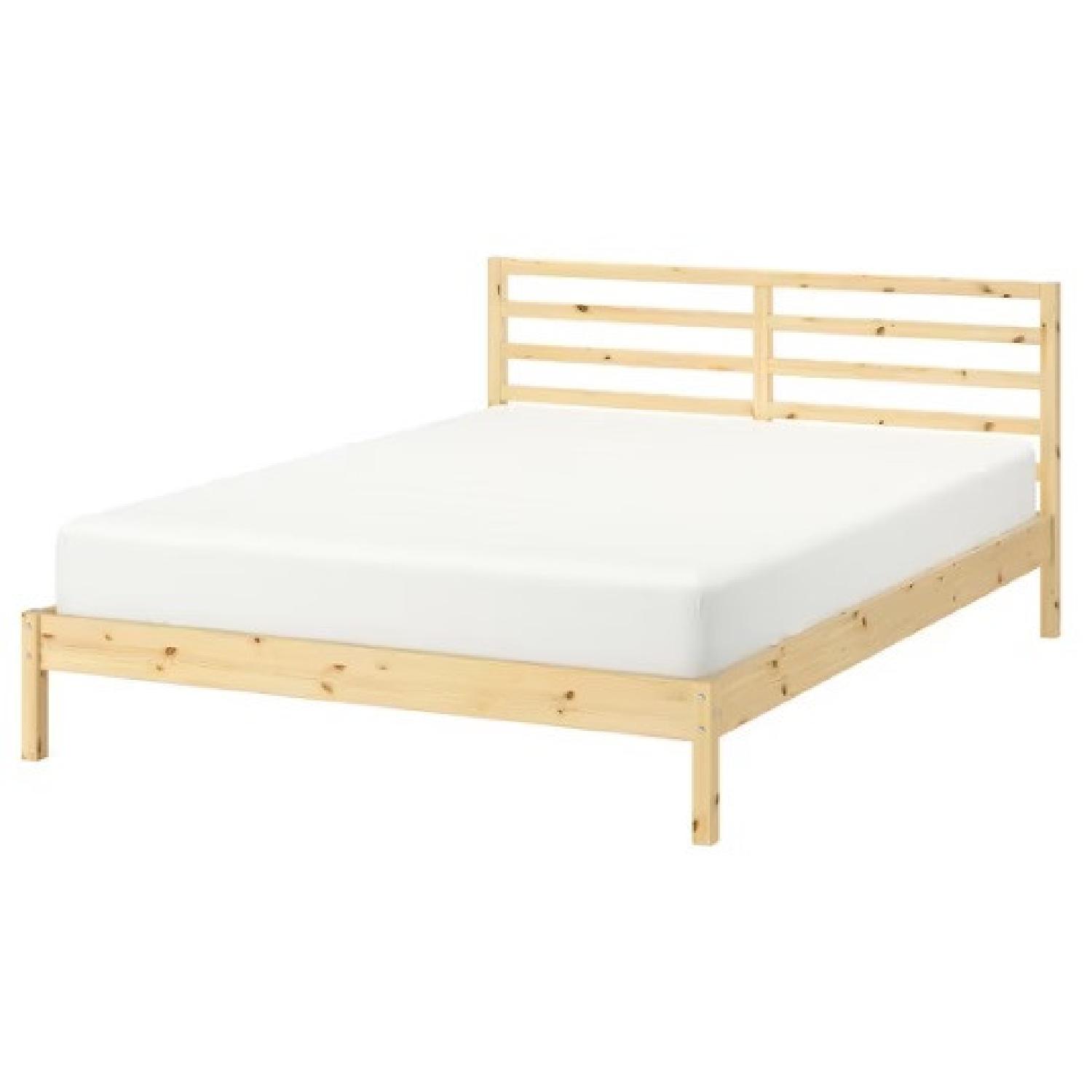 IKEA Tarva Bed with Slats and Central Support AptDeco