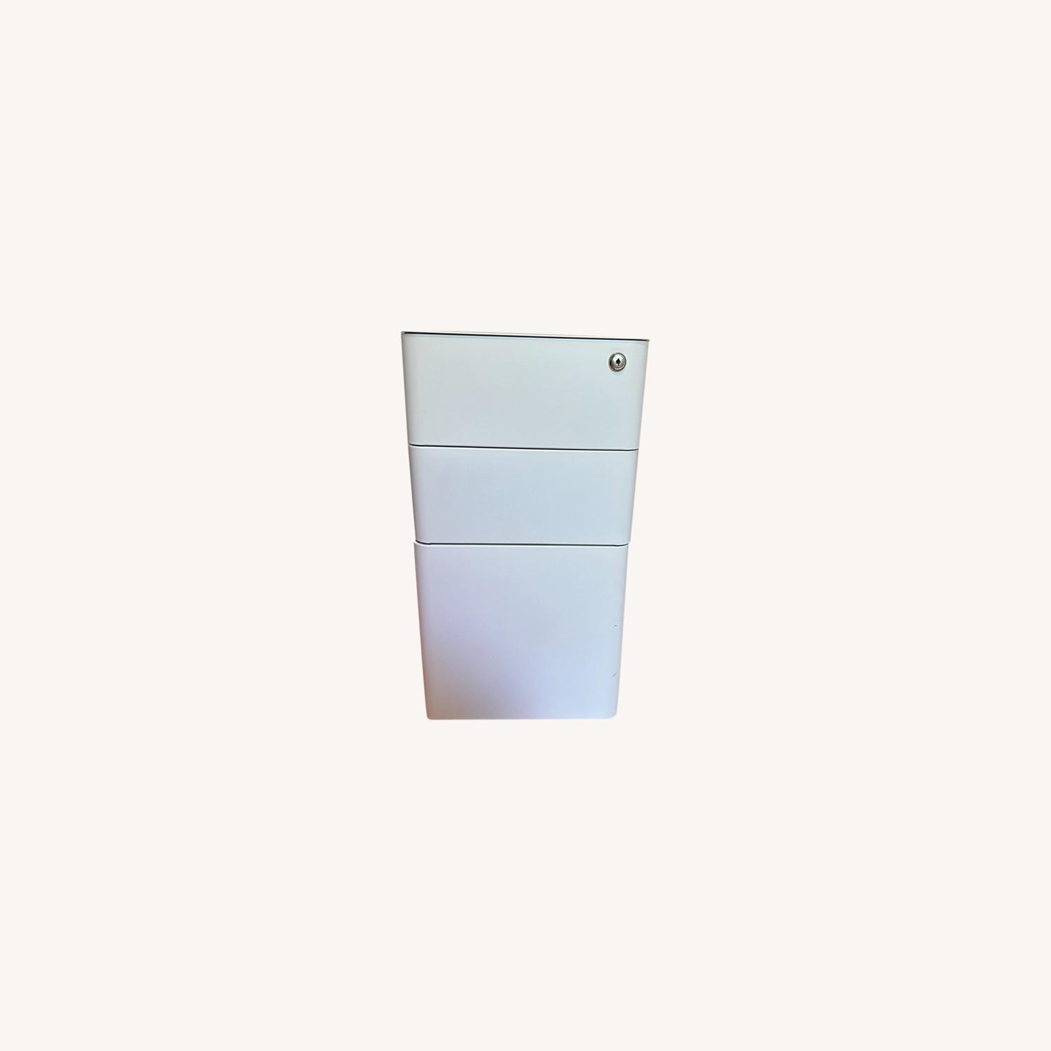 DEVAISE 3Drawer Slim Vertical File AptDeco