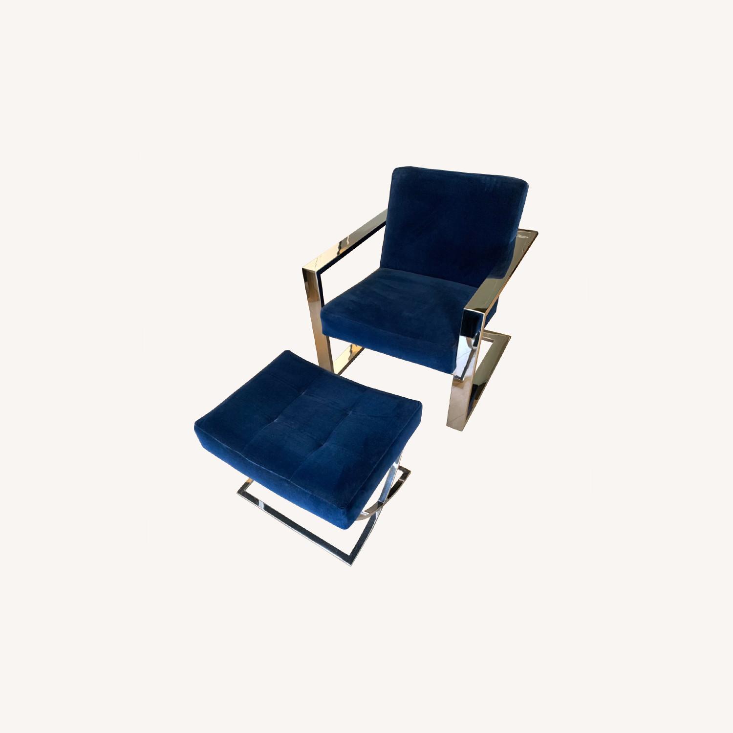 Williams Sonoma Chair and Stool - image-0