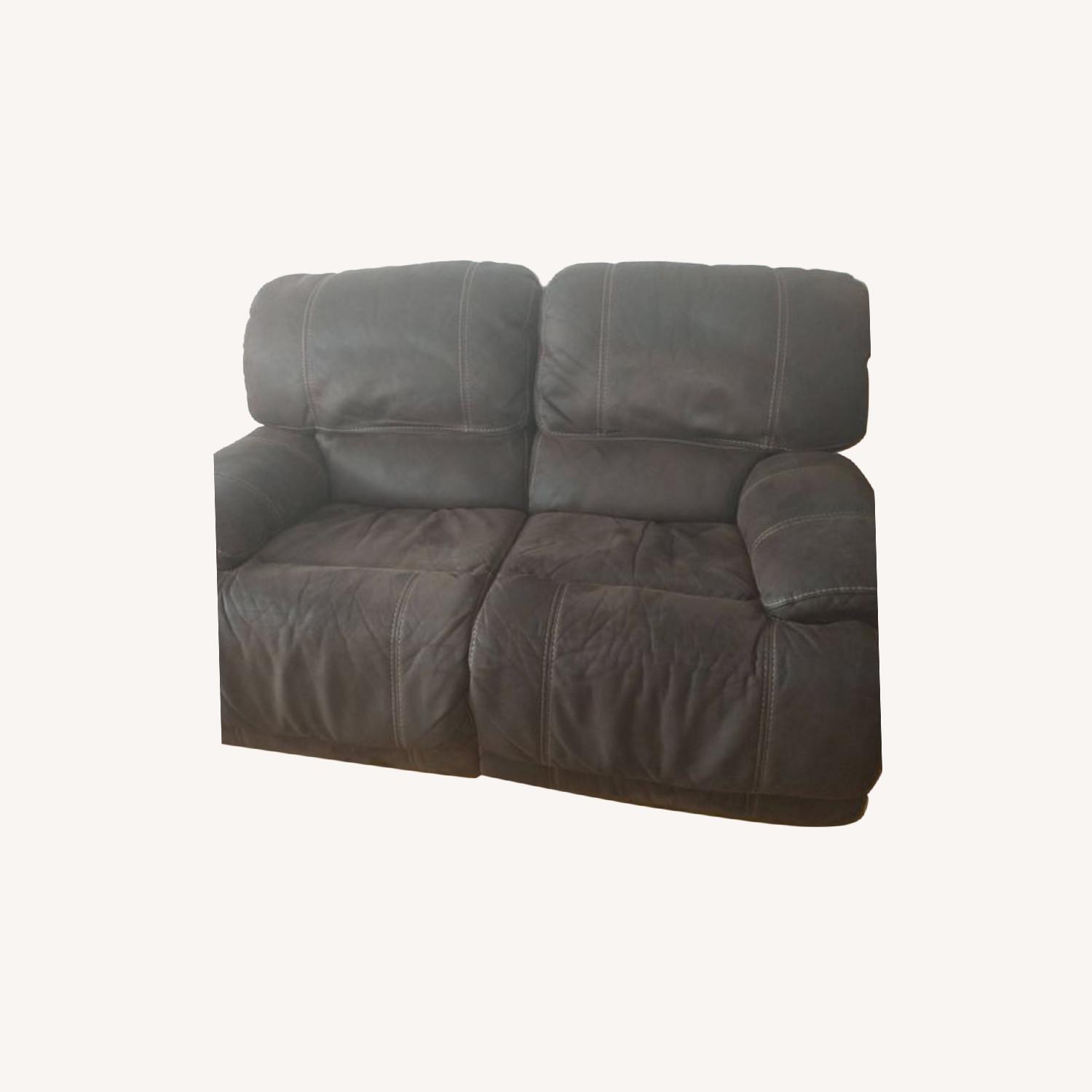 Macy's Power Recliner Loveseat - image-5