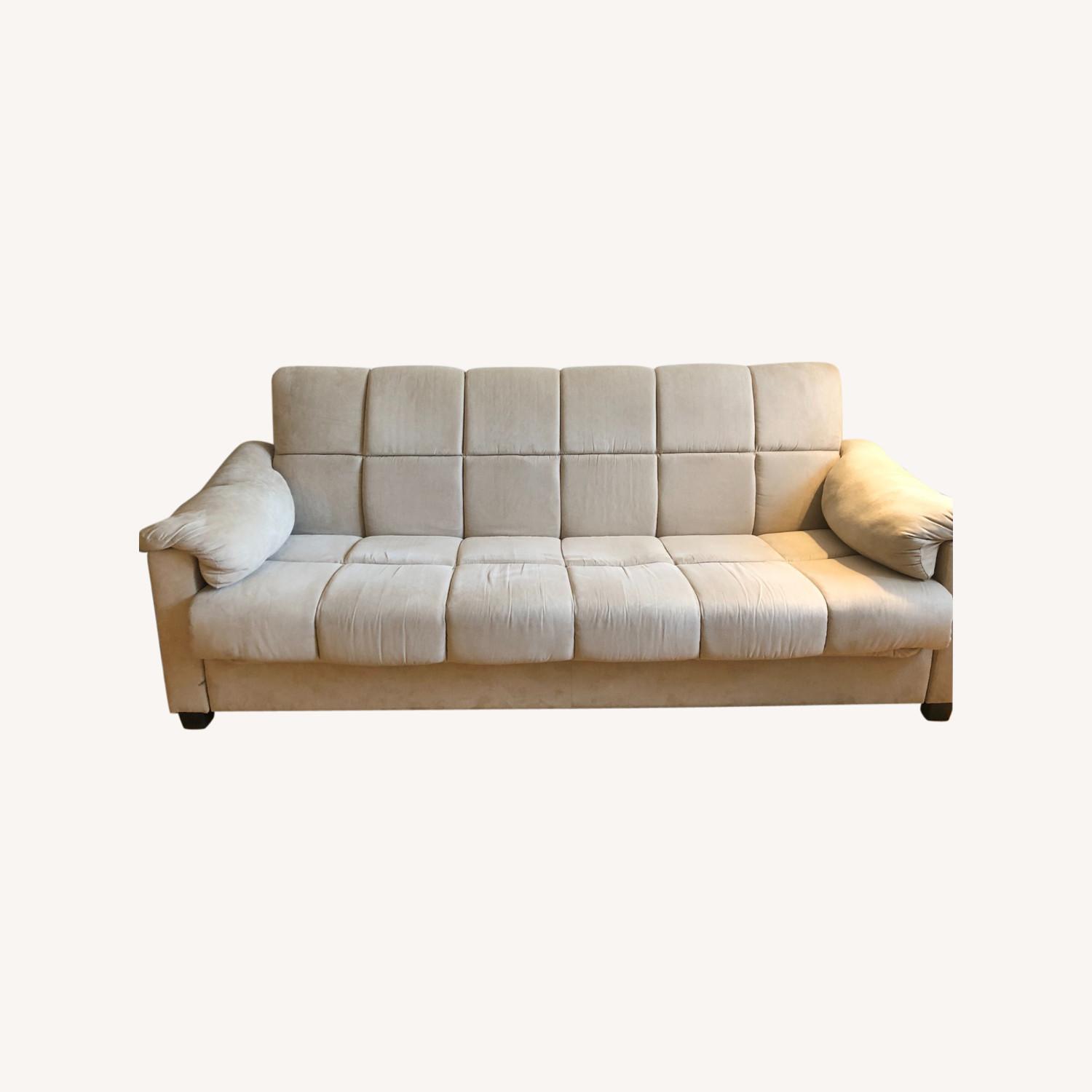 Andover Mills Minter 84'' Pillow Top Arm Sleeper AptDeco