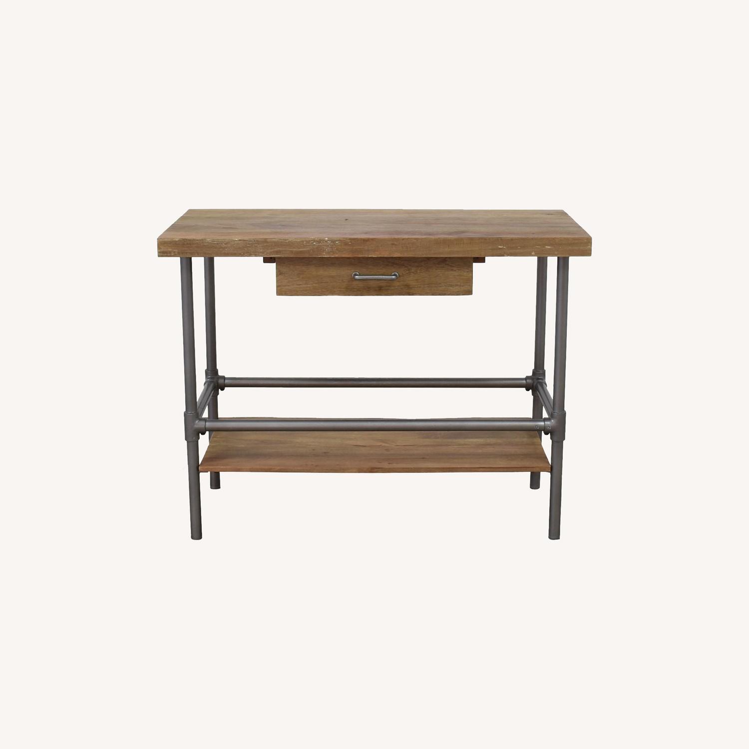 West Elm Industrial Kitchen Island AptDeco