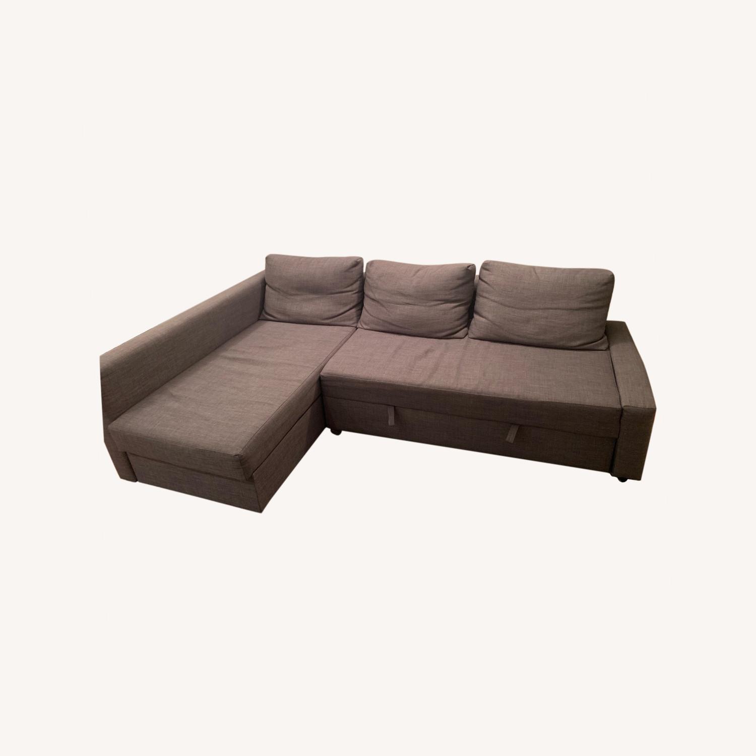 IKEA Sleeper Sofa with Chaise AptDeco