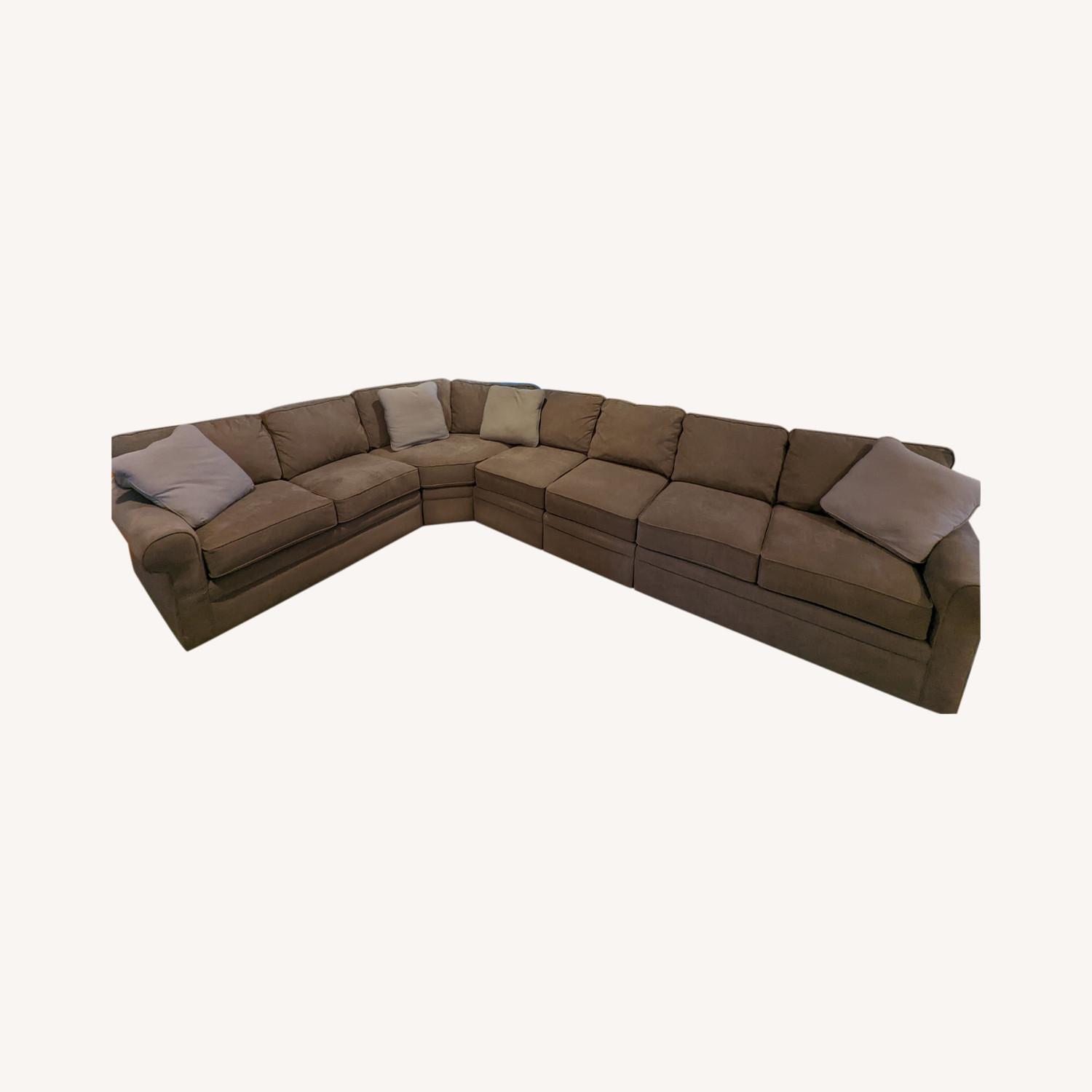 La-Z-Boy Gray Sectional - image-0