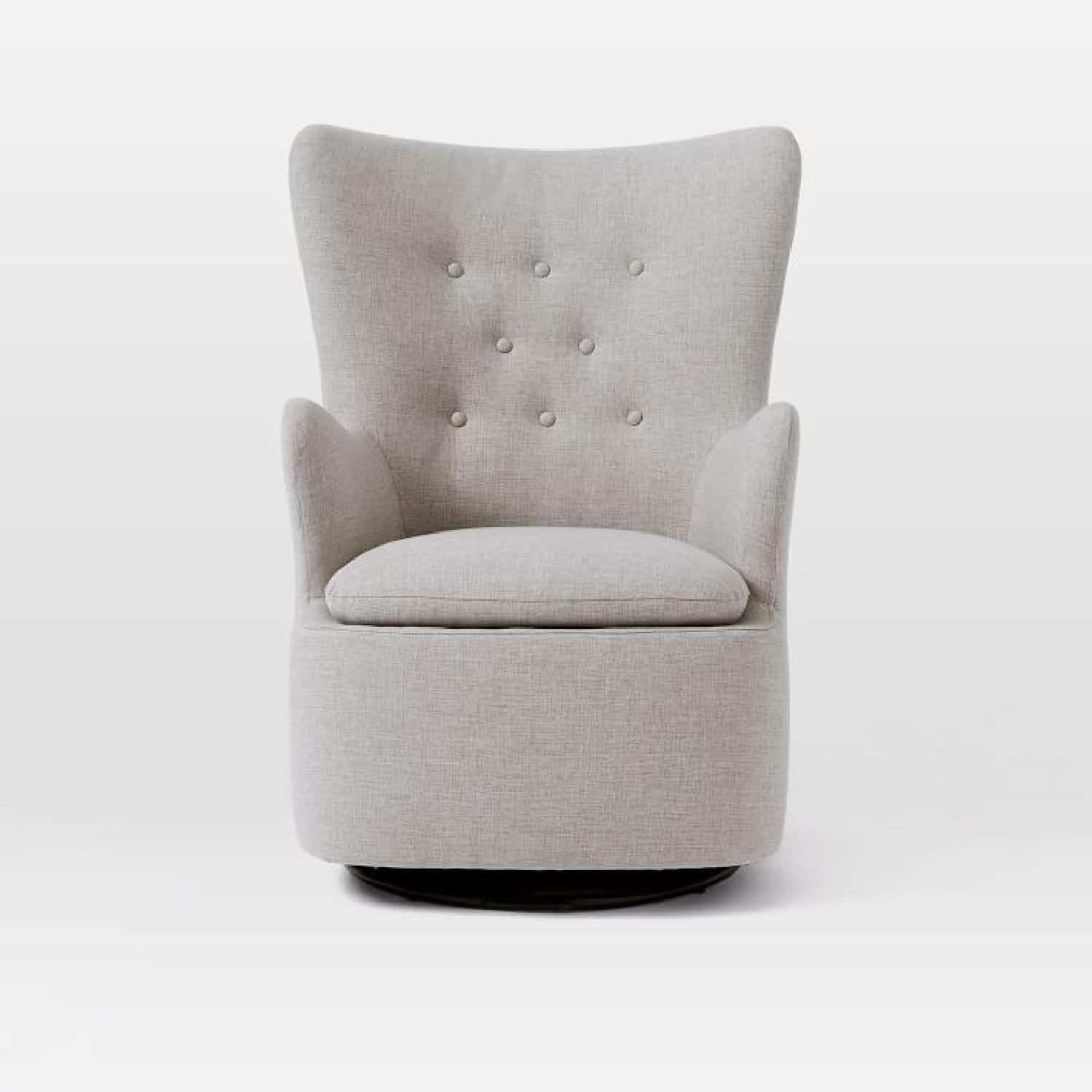 West Elm Wingback Glider Chair - image-4