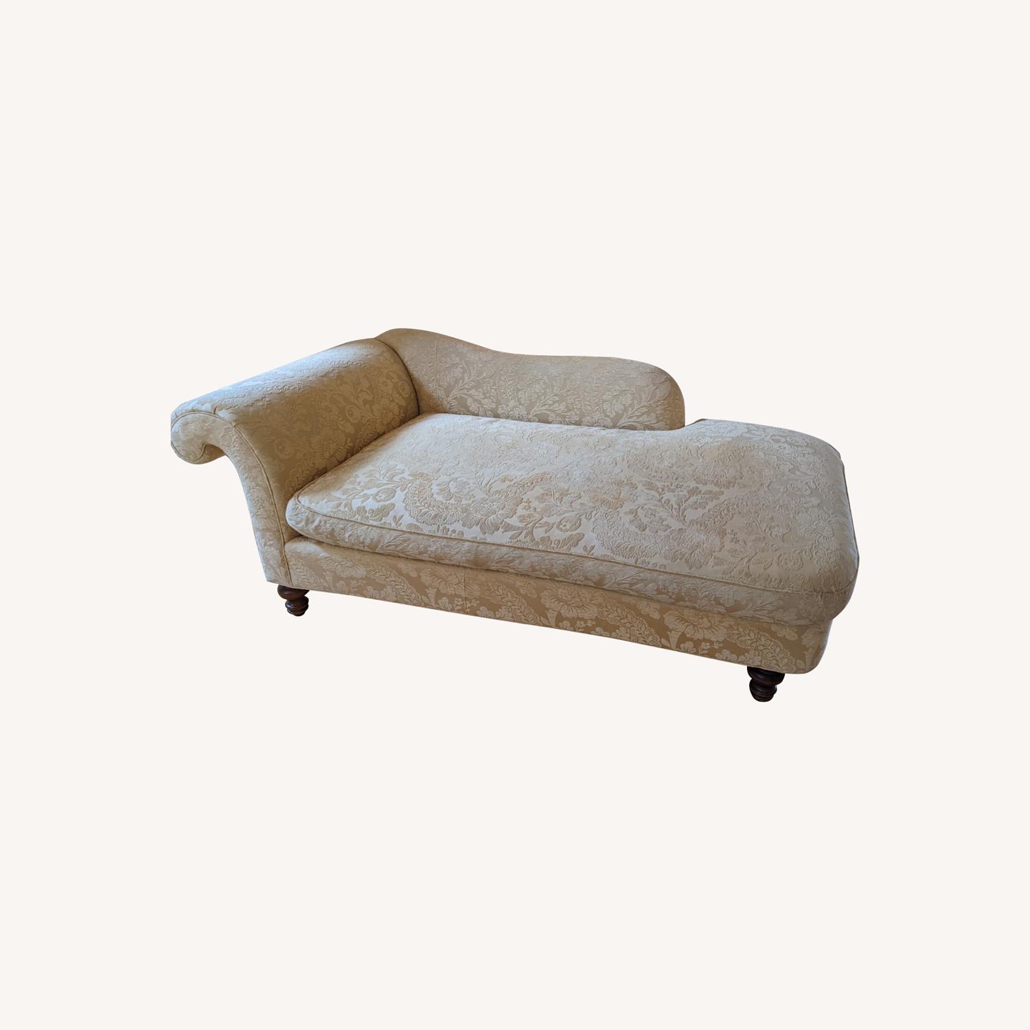 Super Comfy Down Chaise Lounge AptDeco