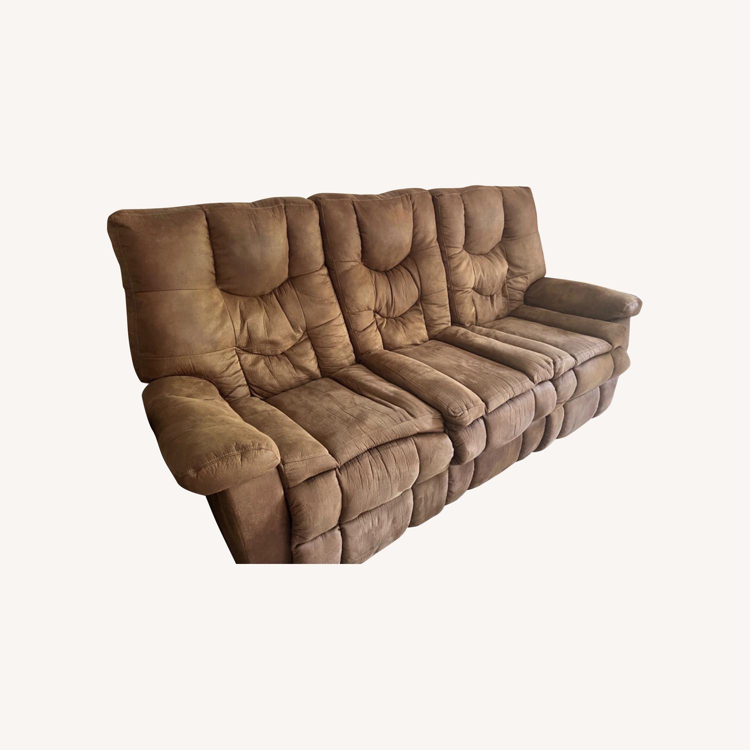 Ashley Furniture Reclining 3 Seat Sofa AptDeco