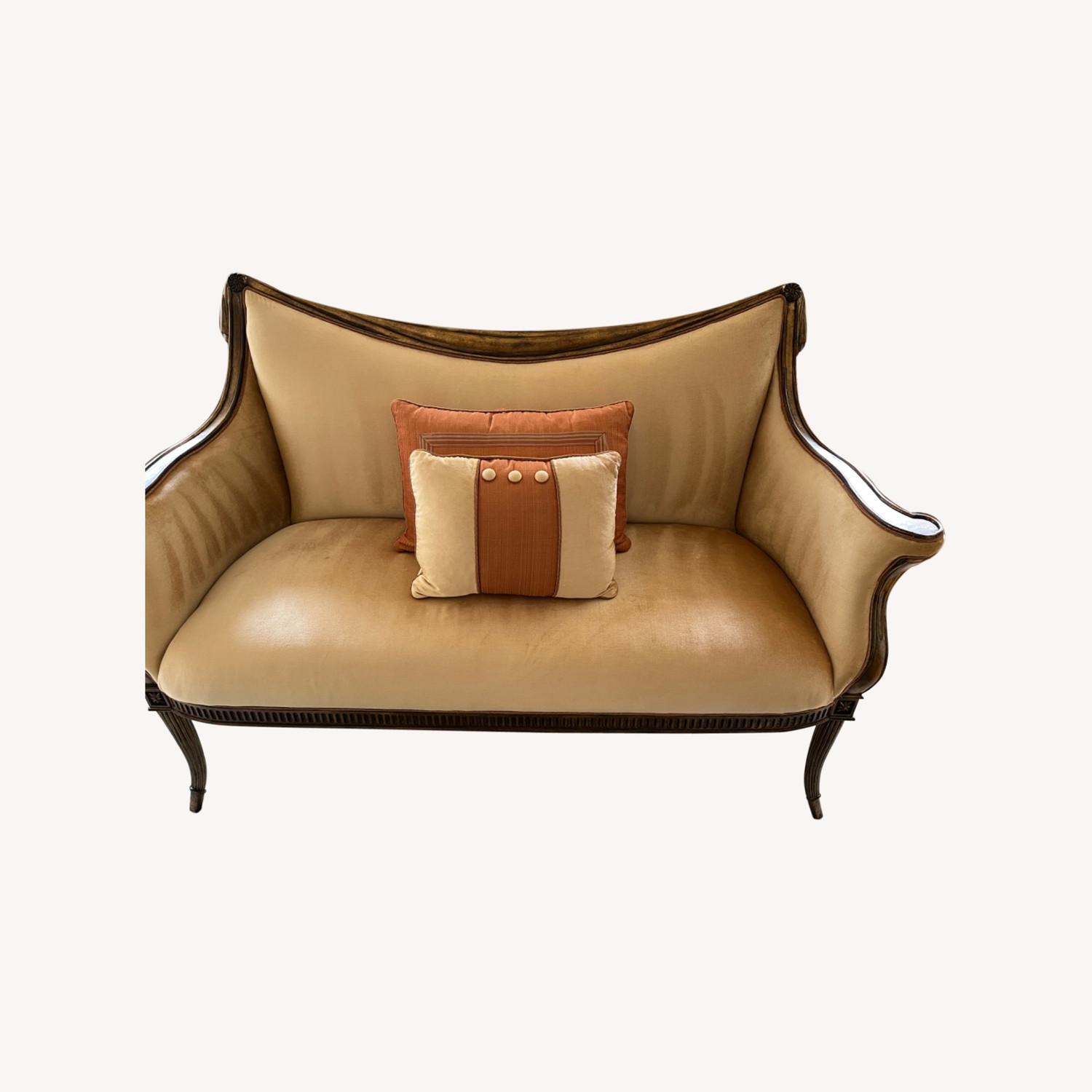 Horchow Belinda Settee - image-0
