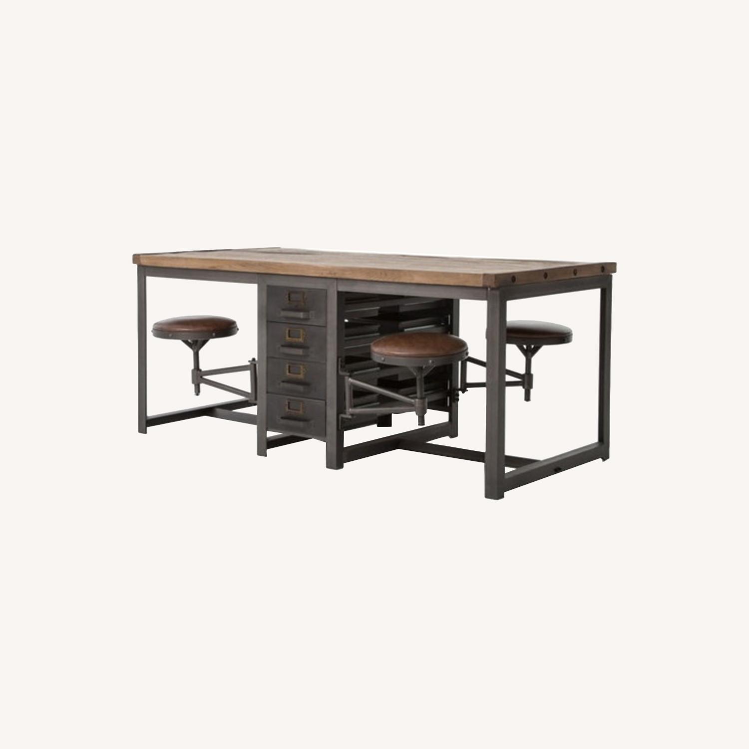 Four Hands Rupert Industrial Architect Table - image-0