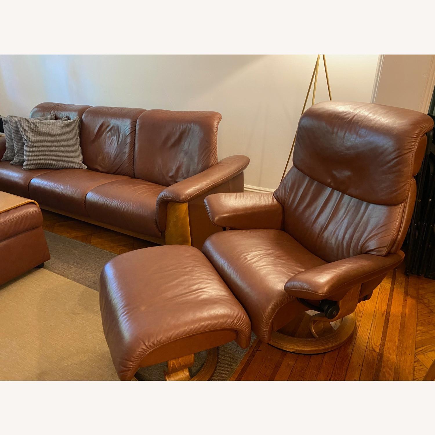 Ekornes Stressless Three Seat Couch - image-6