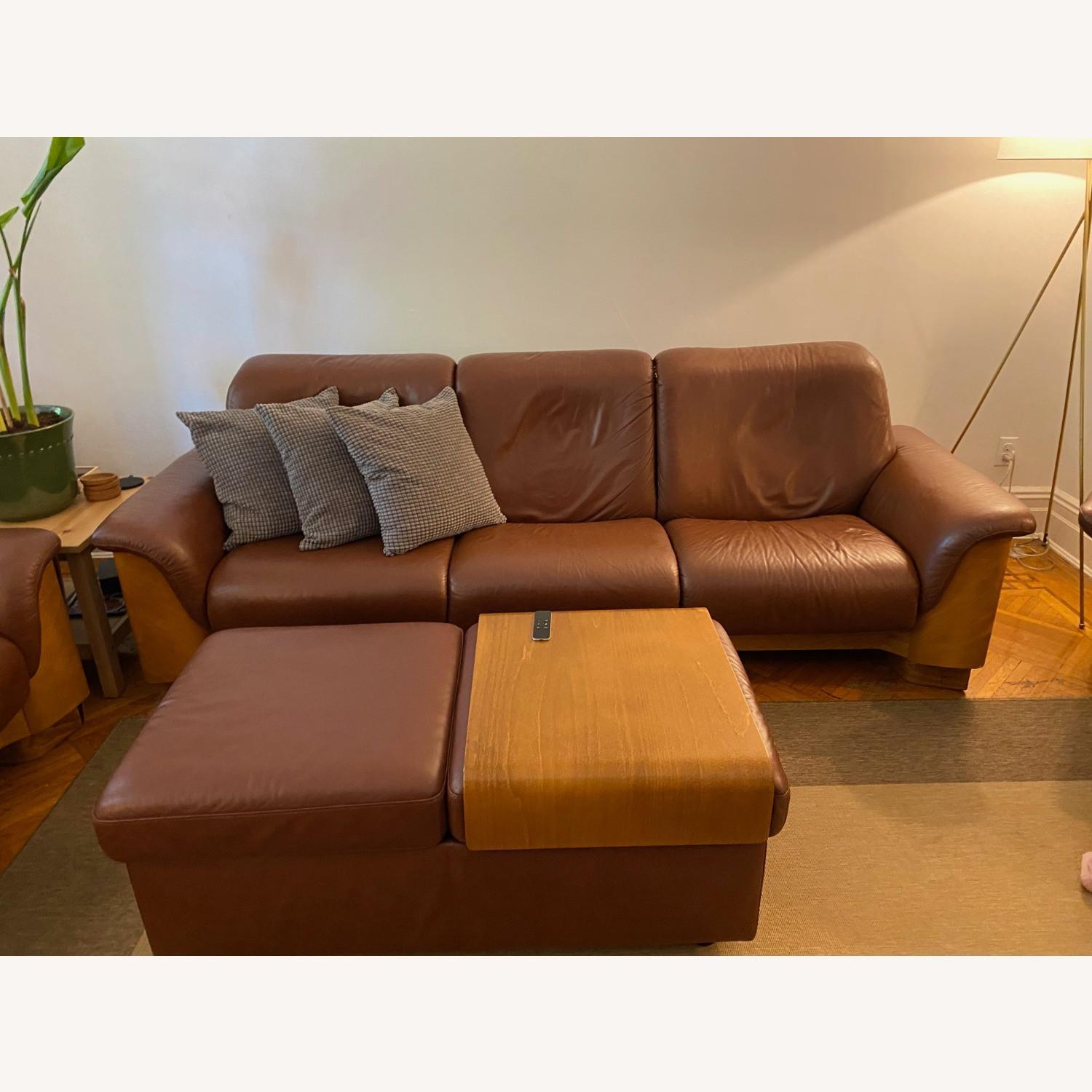 Ekornes Stressless Three Seat Couch - image-5