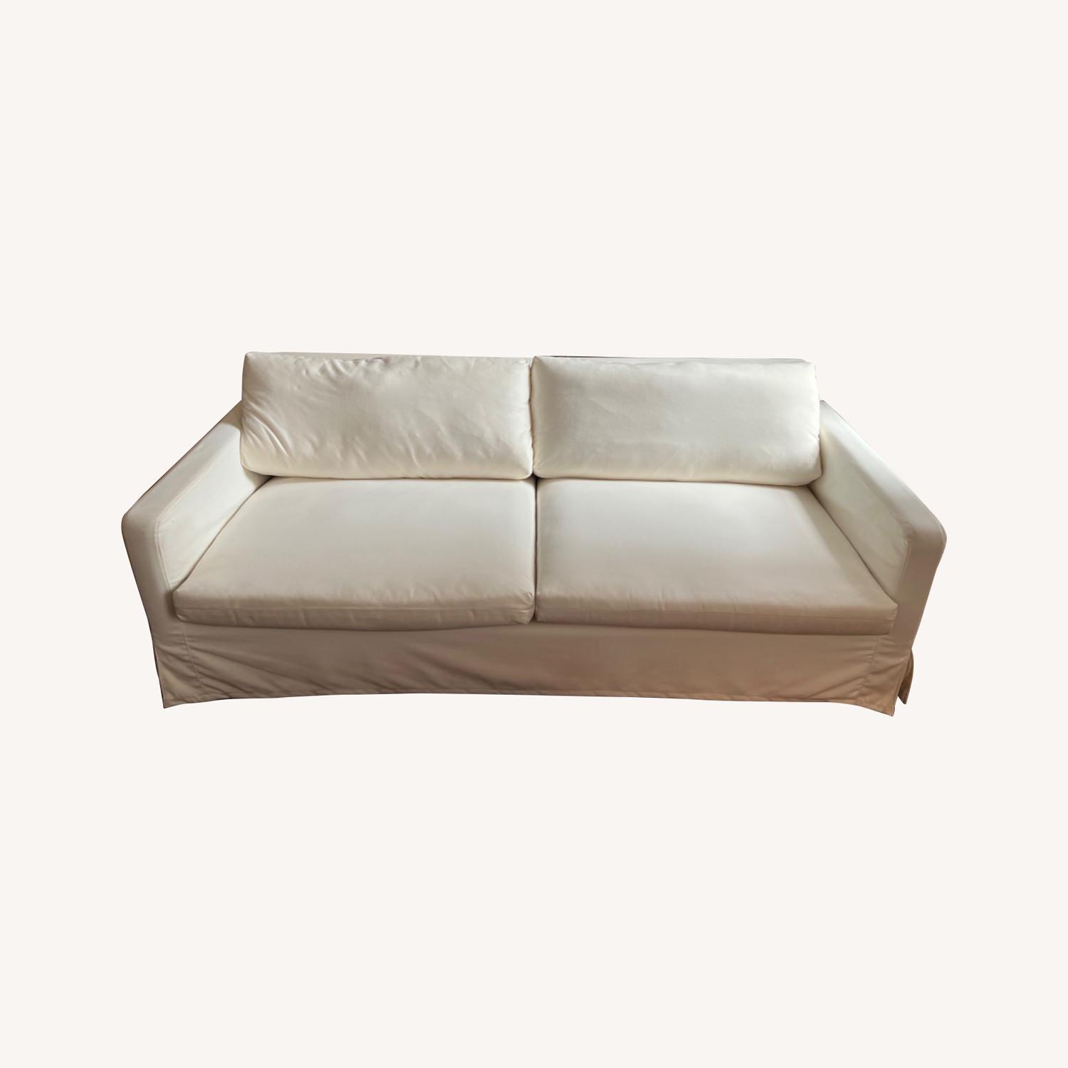 World Market Chandler Slipcover Sofa - image-0