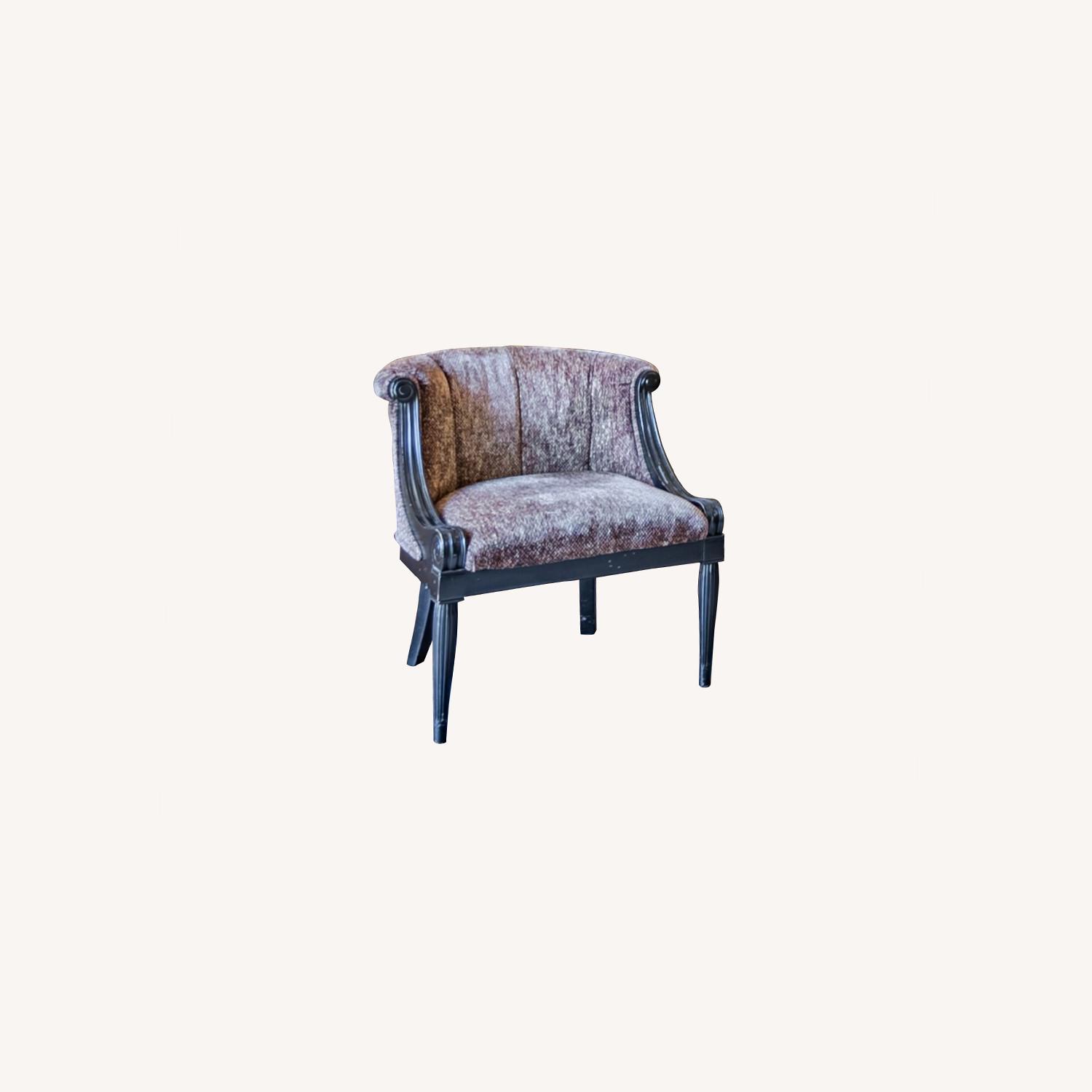 Vintage Upholstered Accent Chairs - image-0