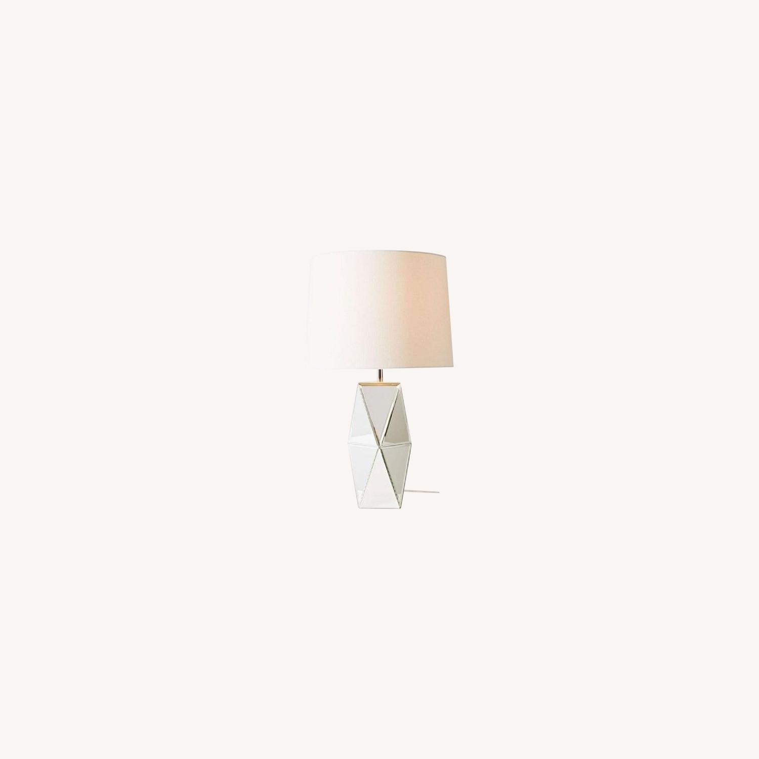 West Elm Mirrored Table Lamps - image-0