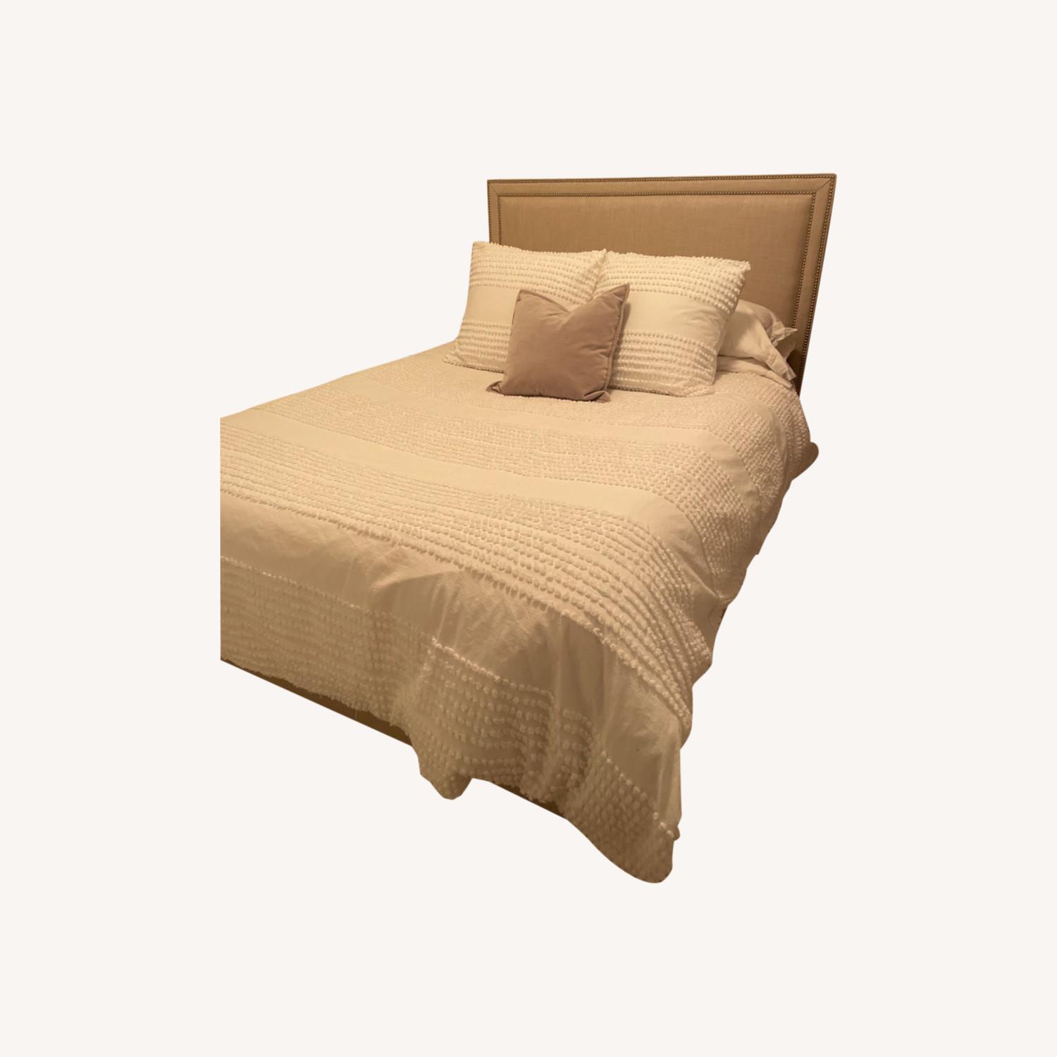 Mitchell Gold Upholstered Queen Bed AptDeco