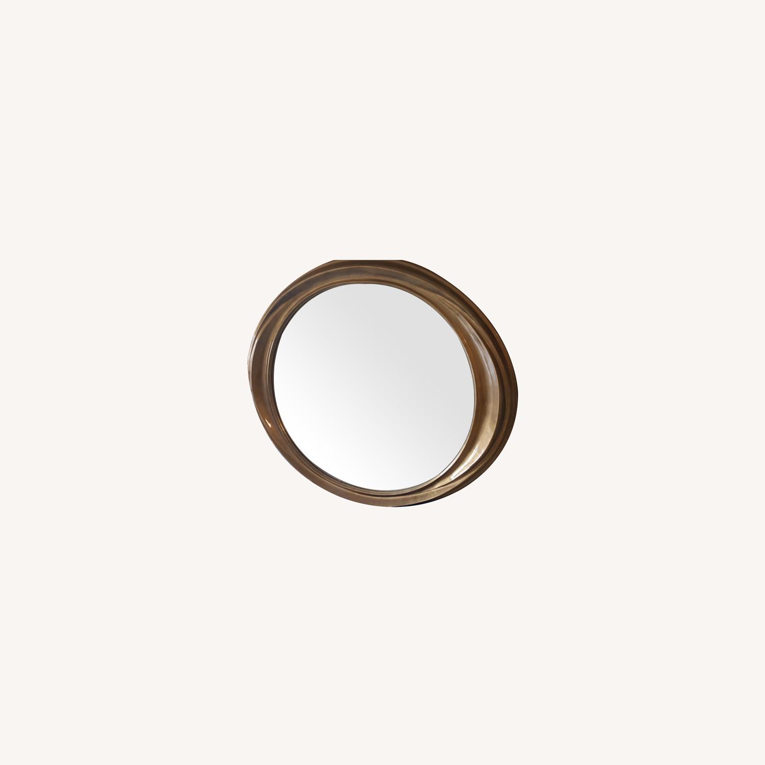 Large Oval Mirror - image-0