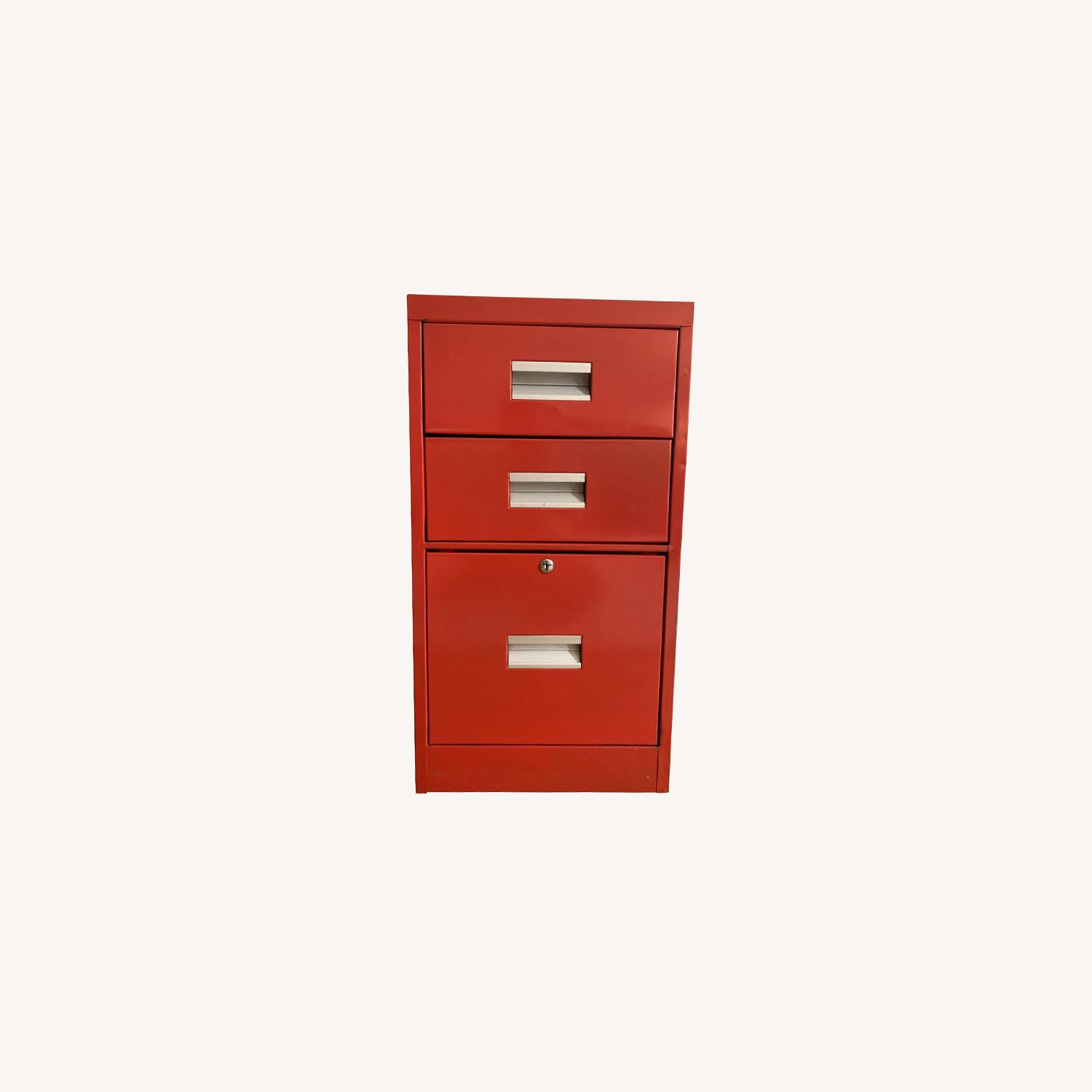 Vintage Red Filing AptDeco