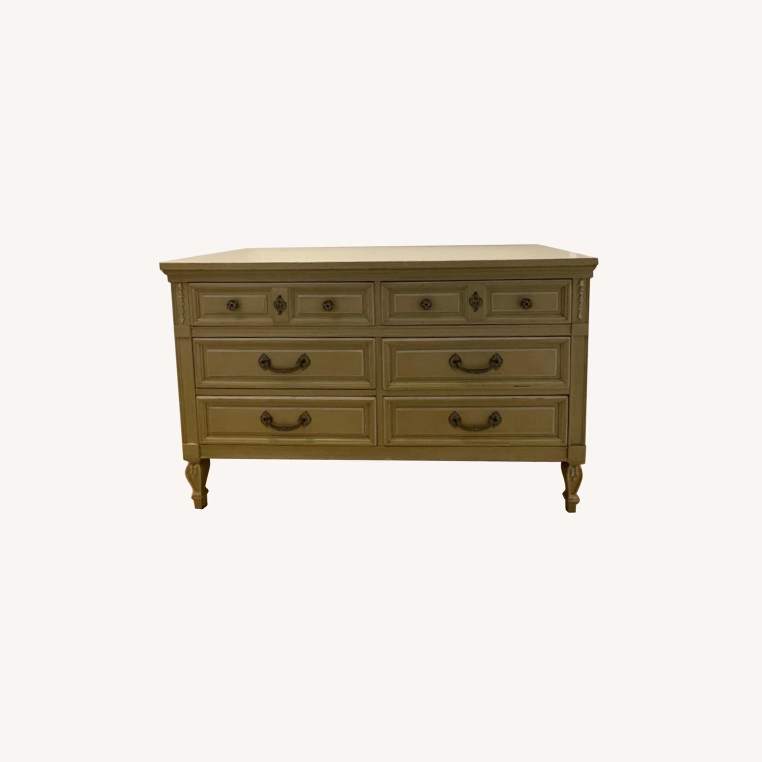 Antique White Dresser - image-0