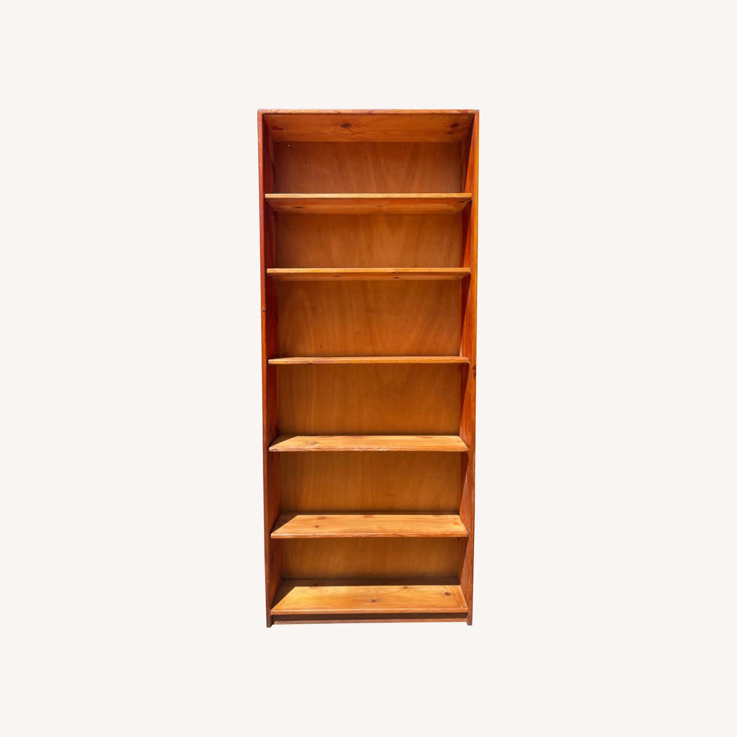Solid Wood Bookcase - image-0
