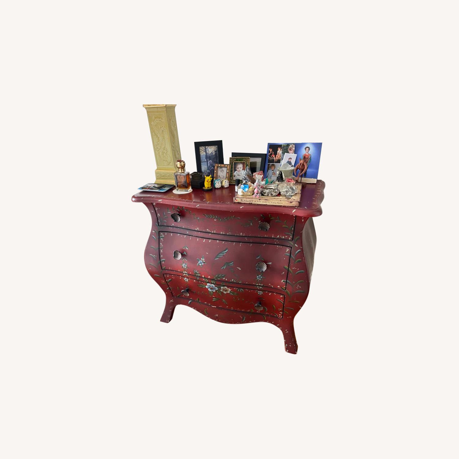 Decorative Red Dresser - image-0