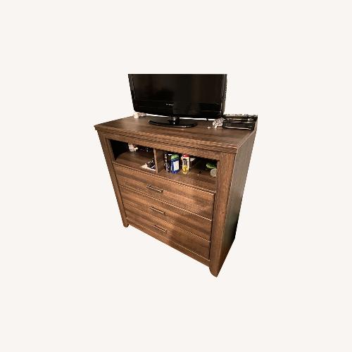 Used Brown Wooden Bedroom Dresser for sale on AptDeco