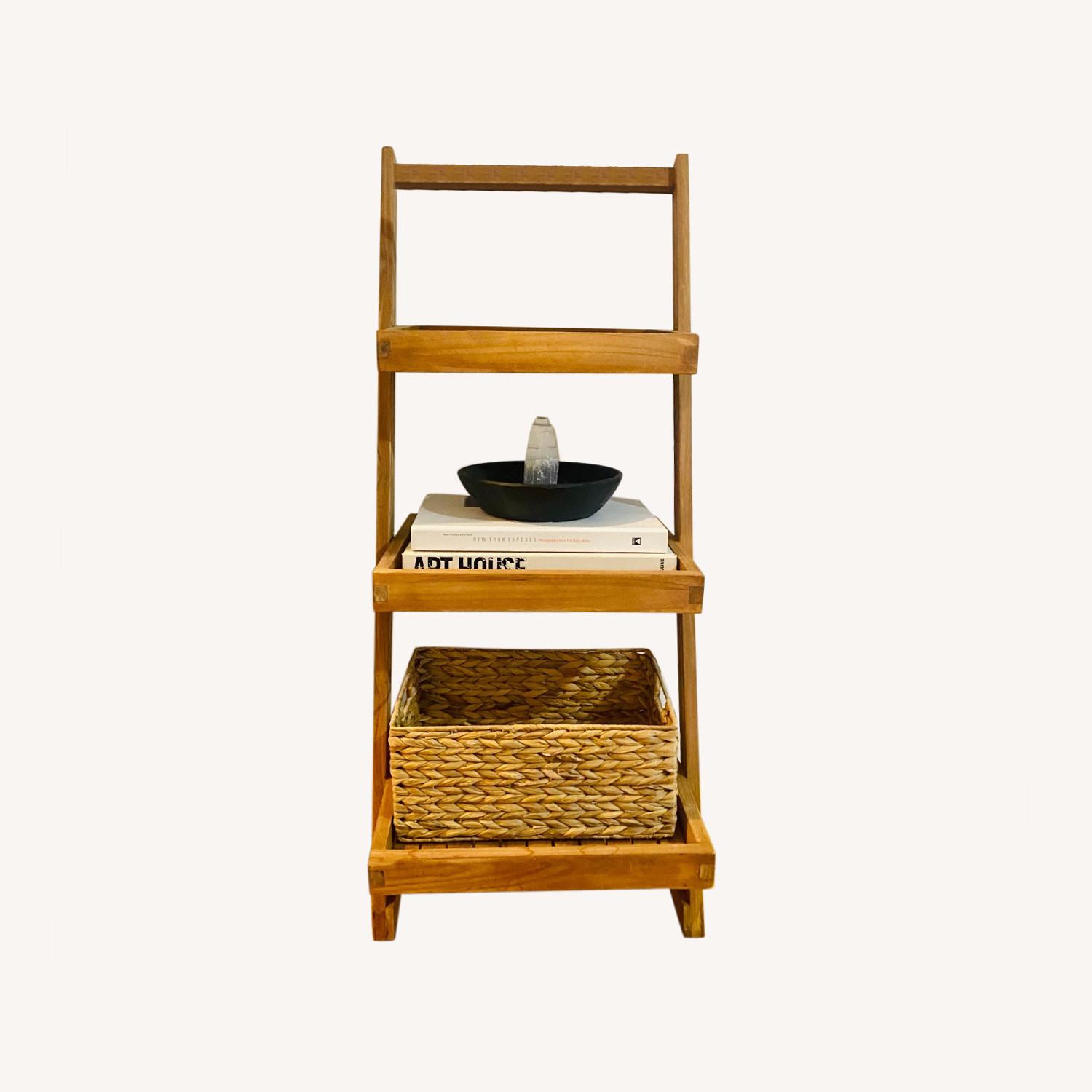 3-Tier Leaning Storage Shelves - image-0