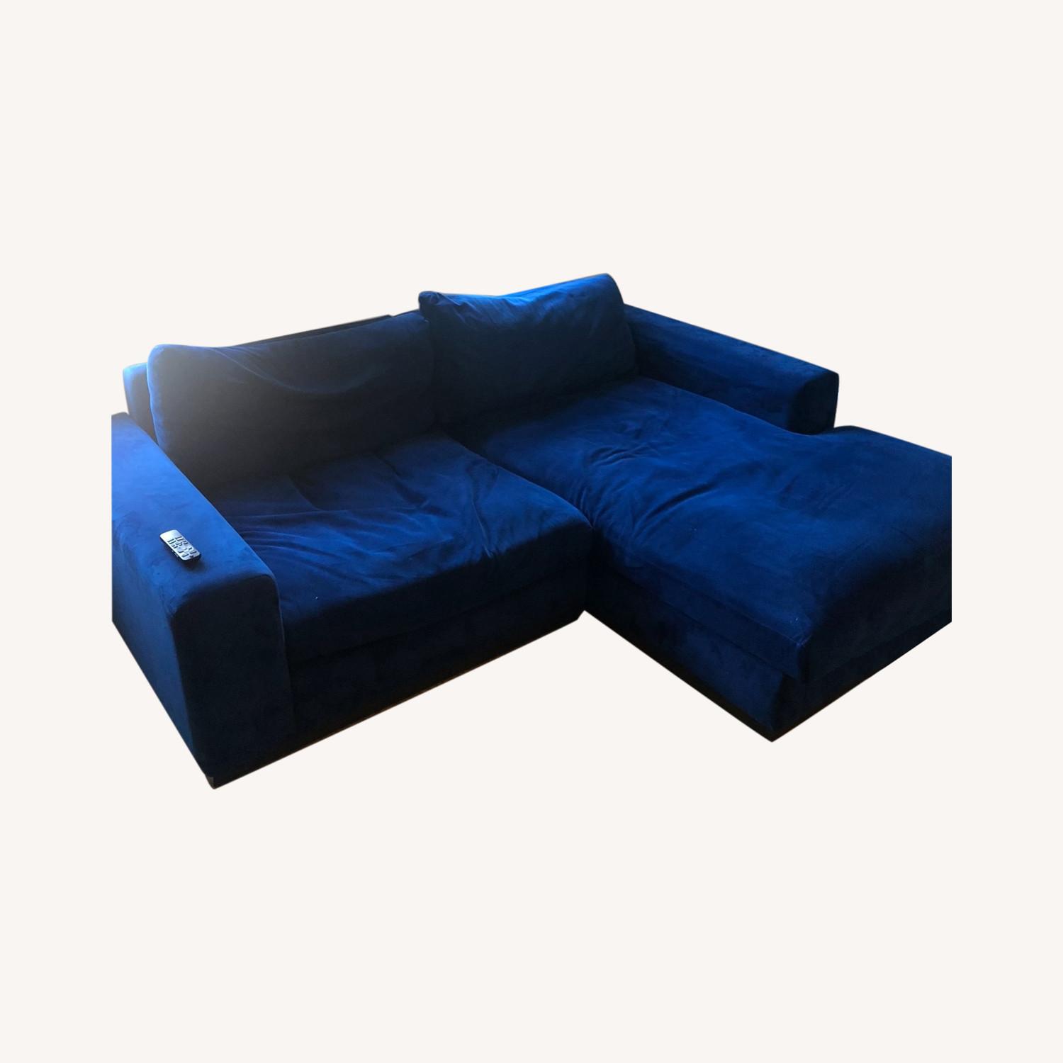 Joybird Couch, Royale Cobalt - image-0
