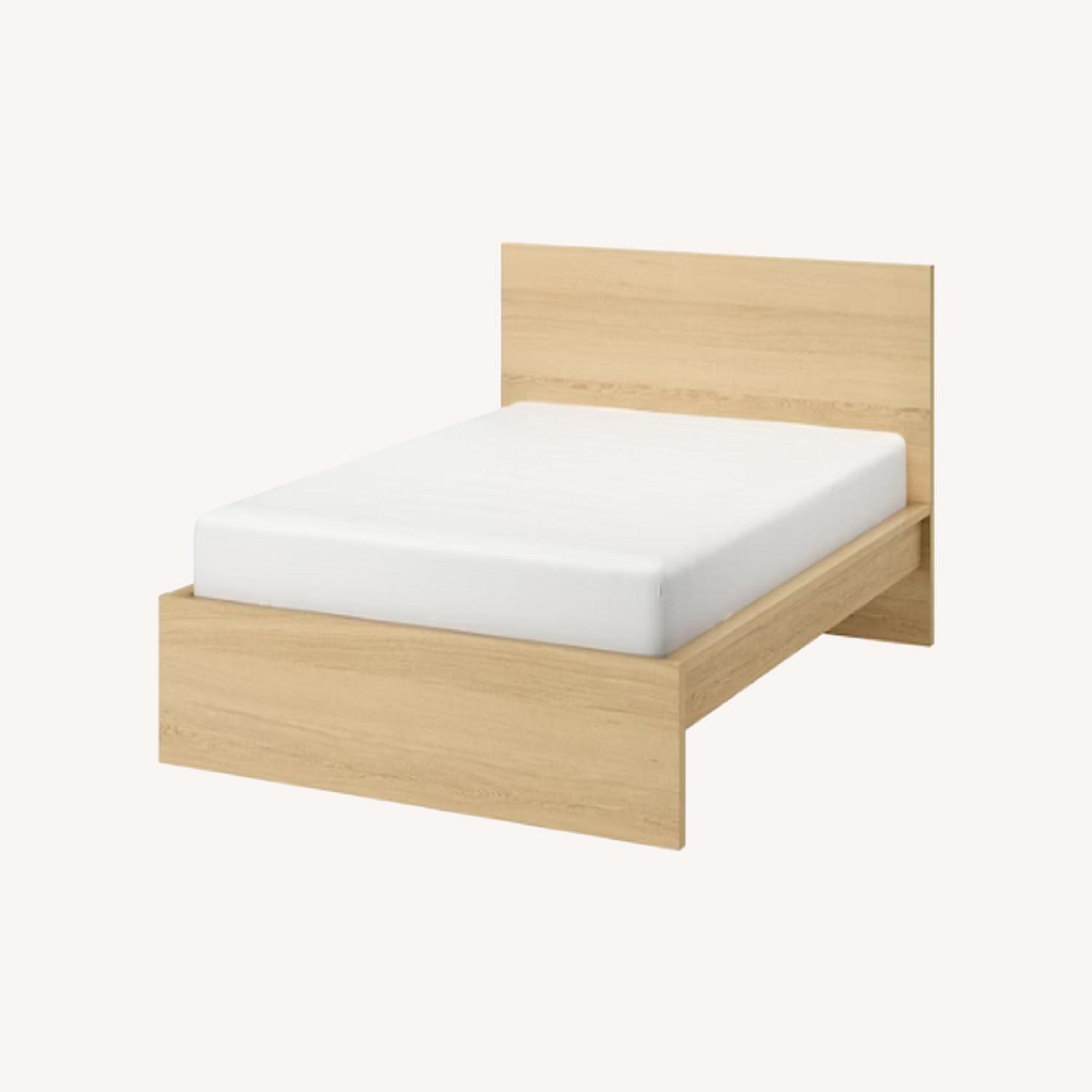 IKEA Malm Full Bed Frame with Bed Base AptDeco