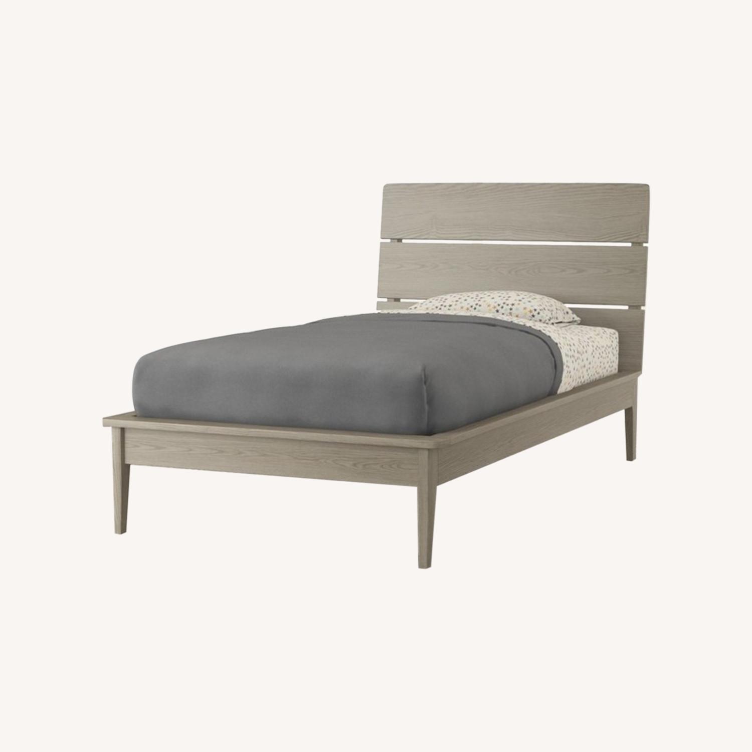 Crate & Barrel Twin Wrightwood Bed AptDeco