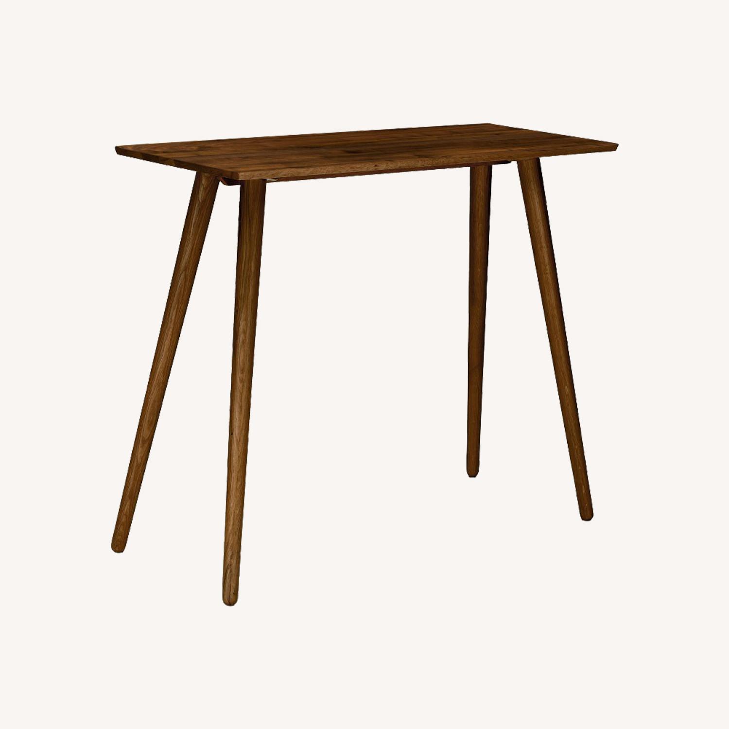 Article Rectangular Walnut Wood Bar Table - image-0