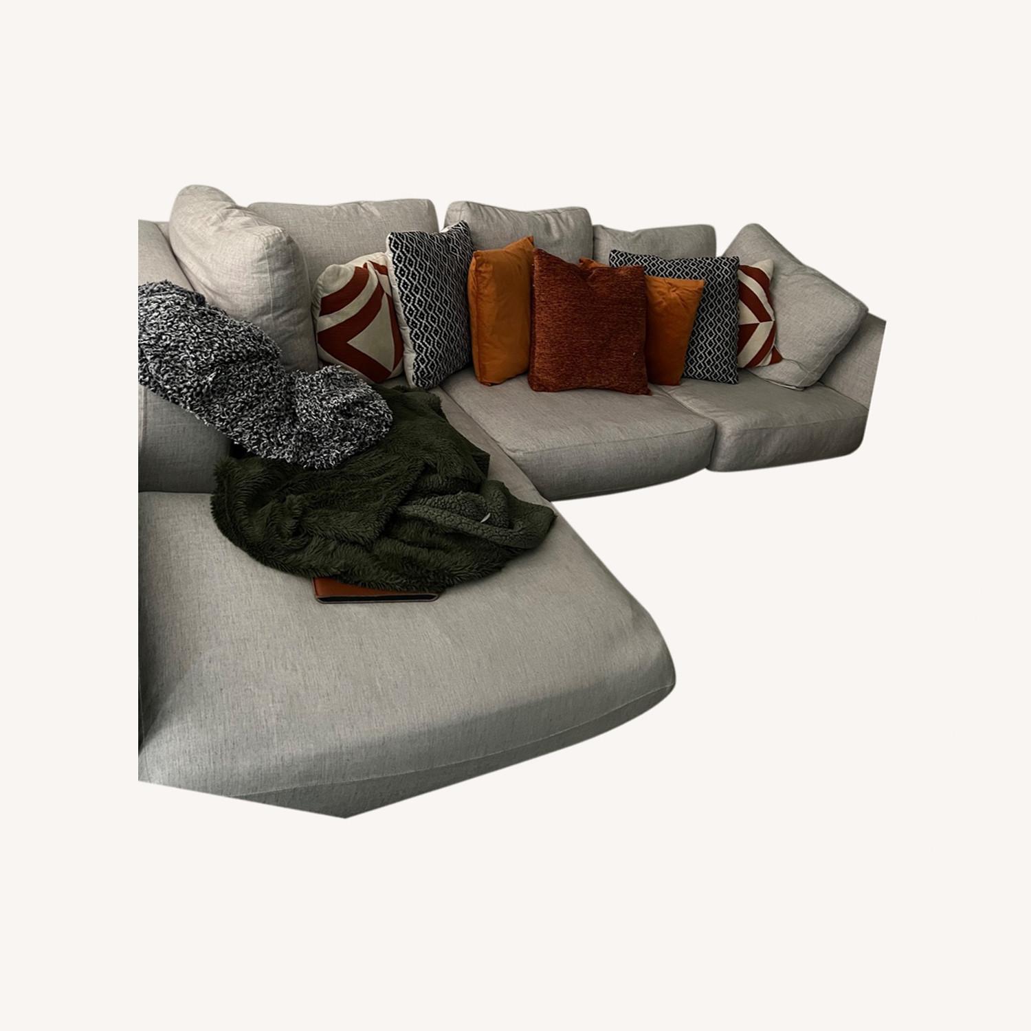 West Elm Newport Left 2Piece Chaise Sectional AptDeco