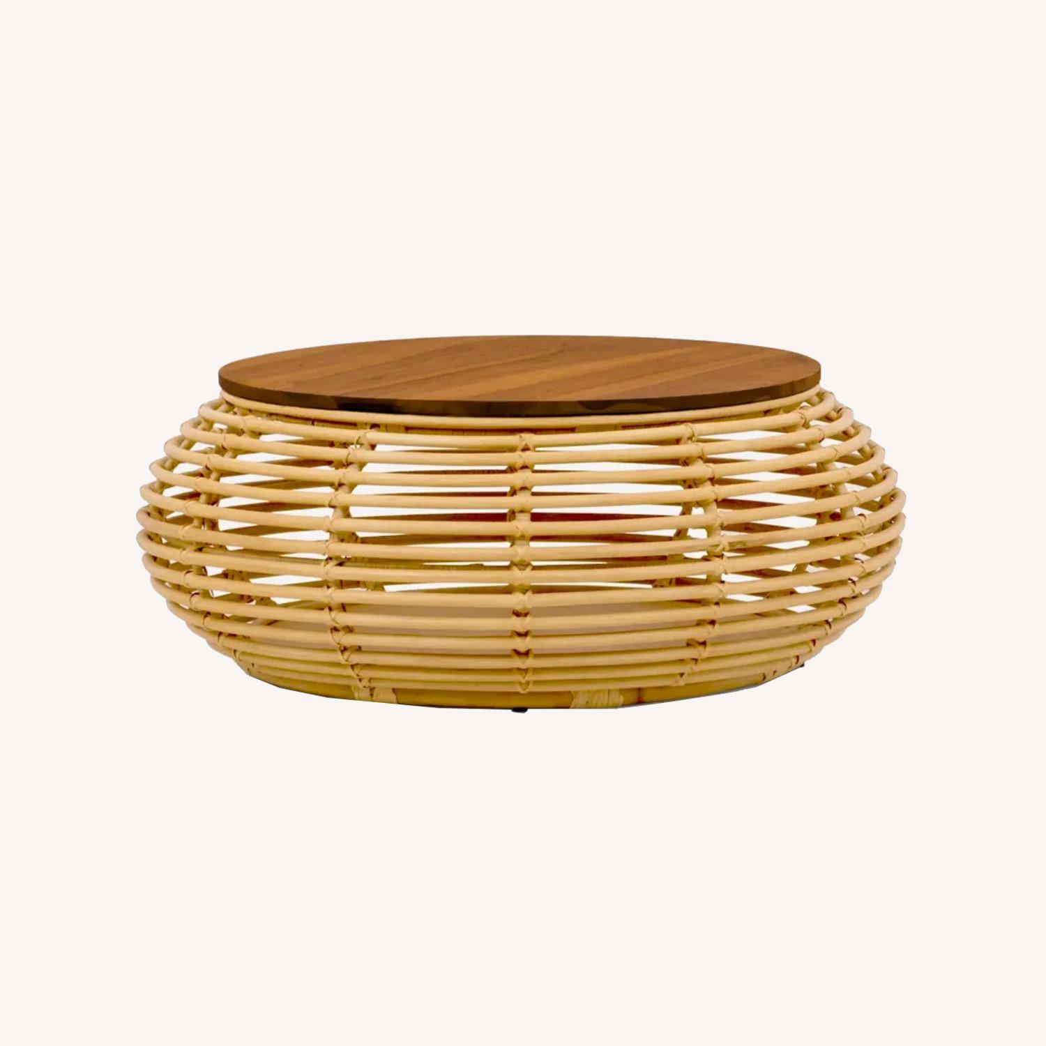 Castlery Micro Rattan Coffee Table - image-0