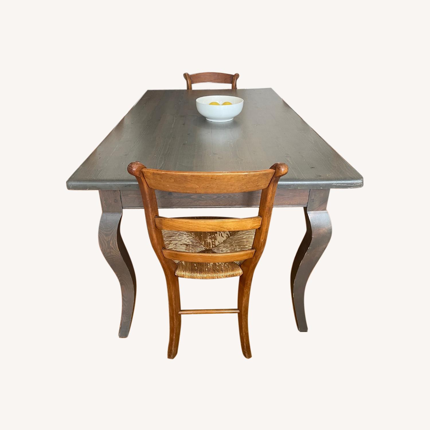 Wood Finished Dining Table - image-0