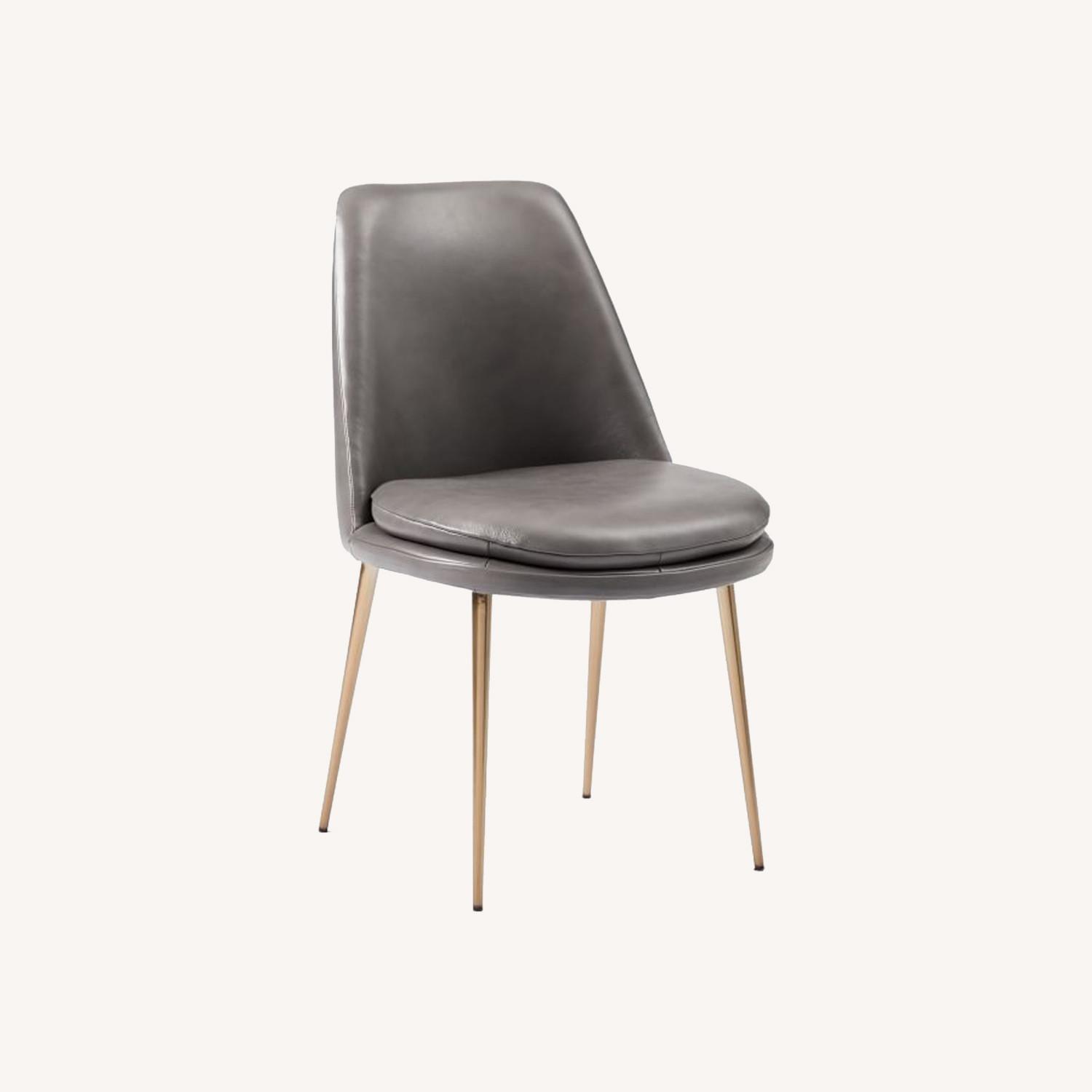 West Elm Finley Low-Back Upholstered Dining Chair - image-0