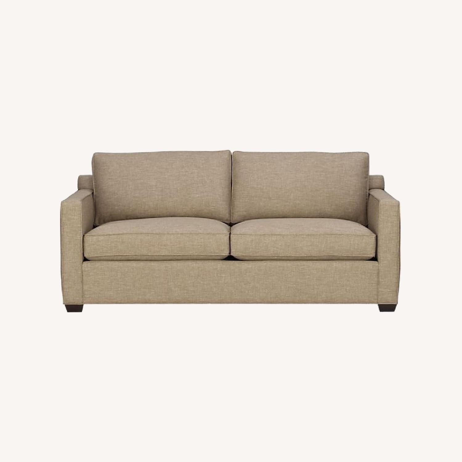 Crate & Barrel Barrett Queen Sleeper Sofa AptDeco