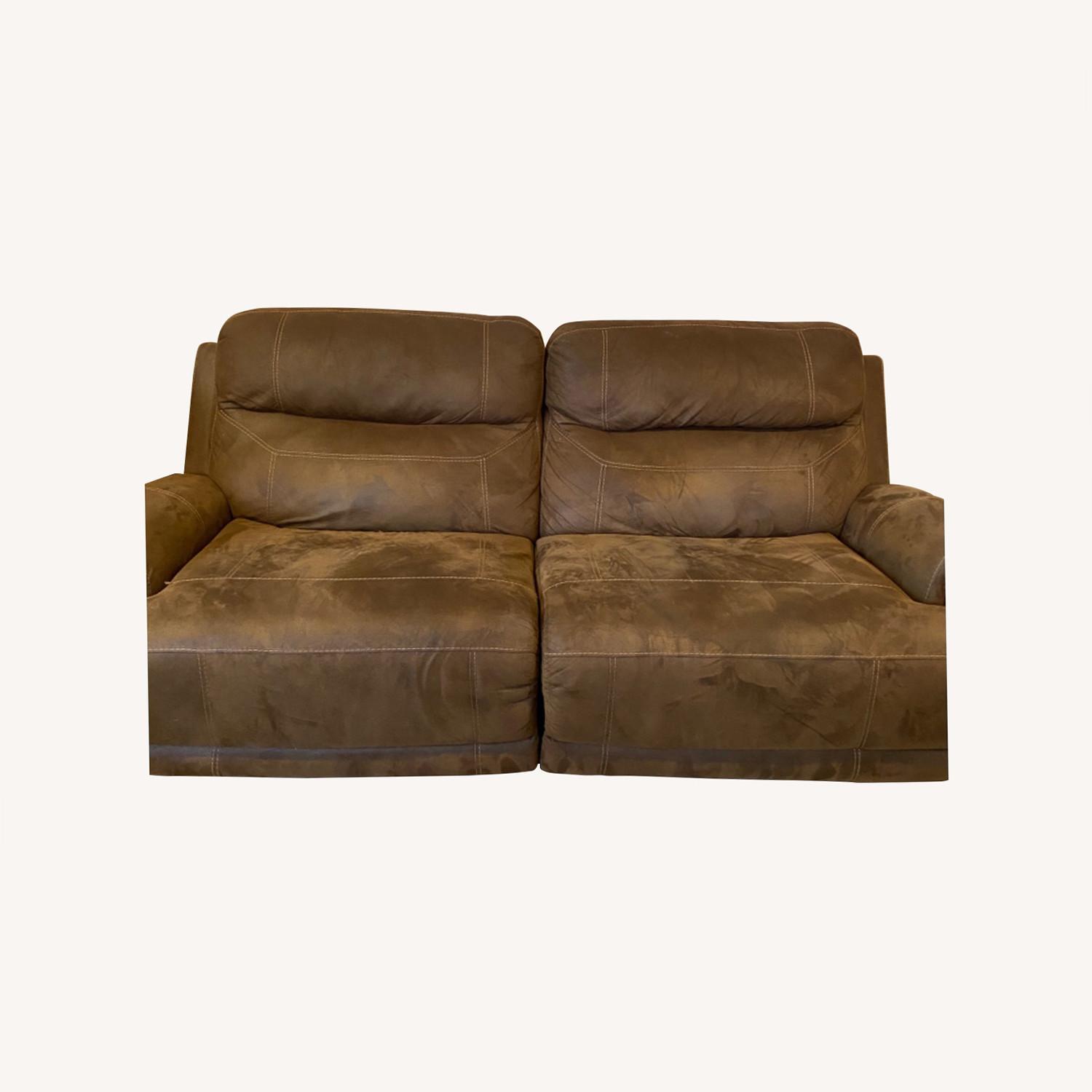 Brown Sofa Recliners AptDeco