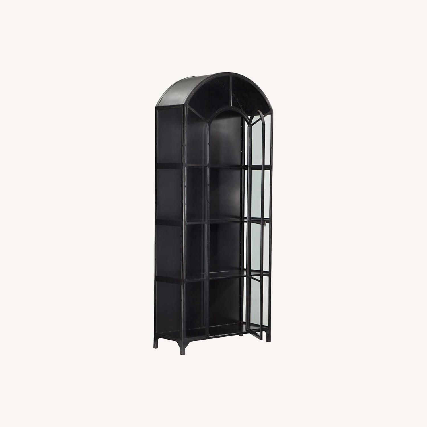 Ventana Glass Display Storage Cabinet / Curio - AptDeco