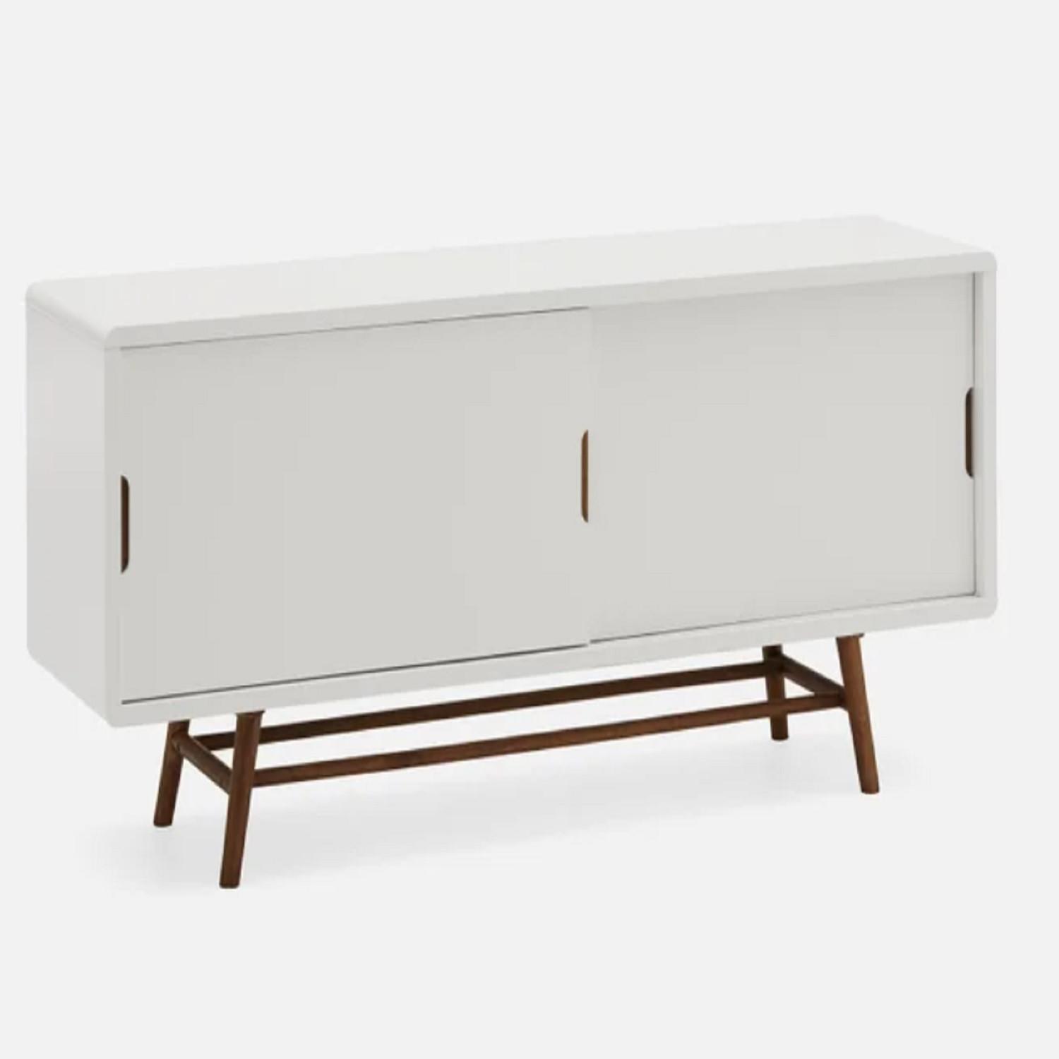 Structube 2-Door Sideboard Credenza With Wood Legs - image-15