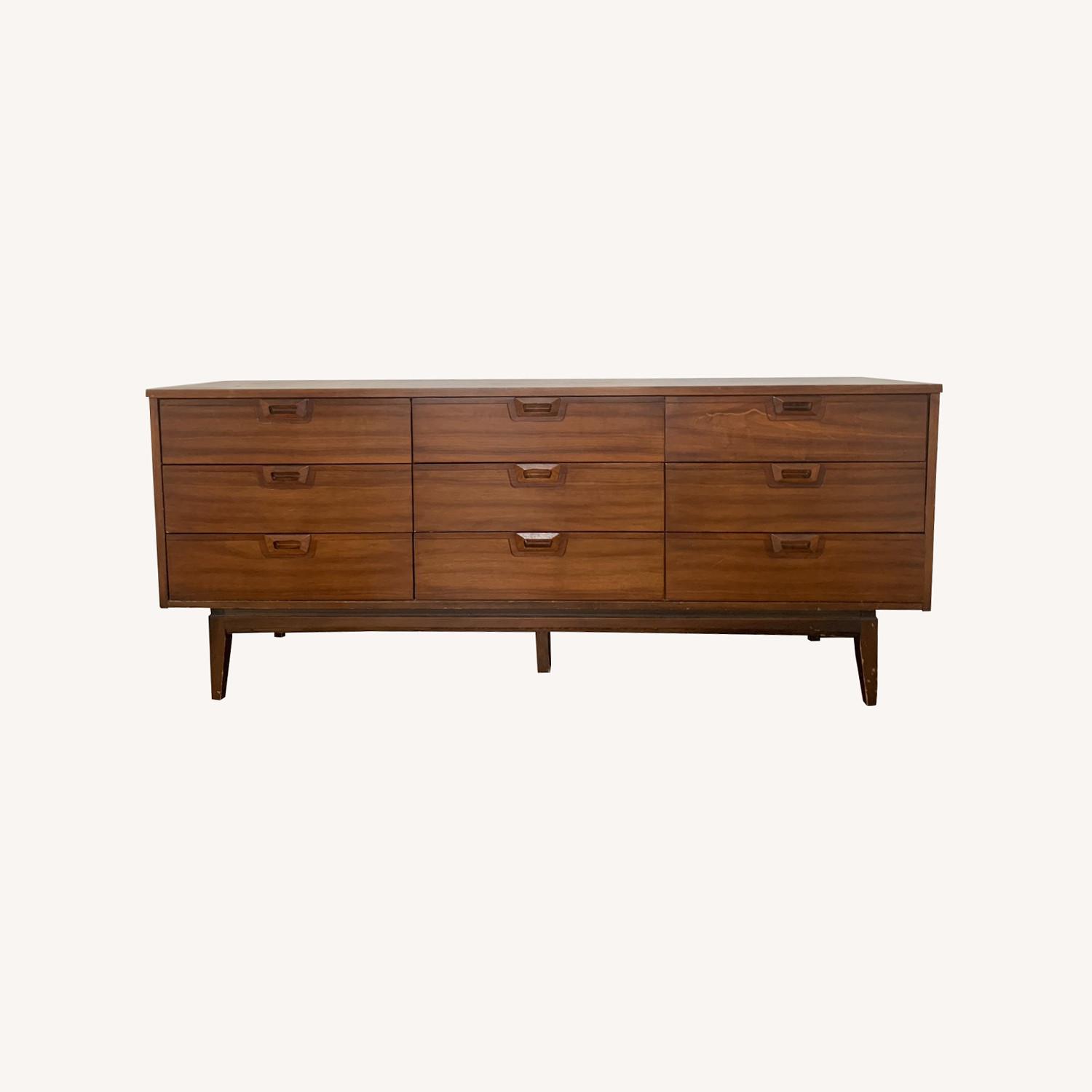 Mid Century Low Dresser AptDeco