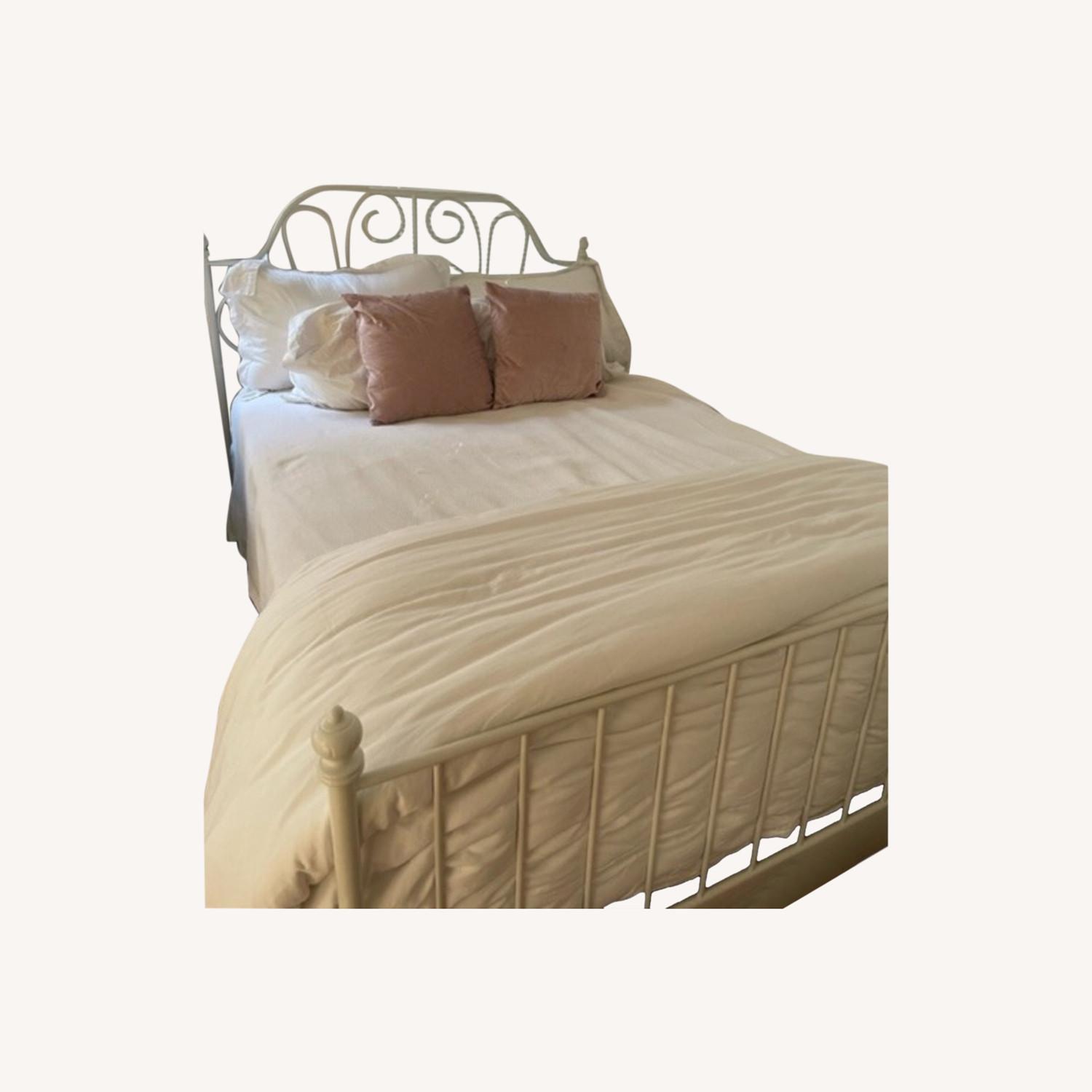 IKEA White Full Bedframe AptDeco