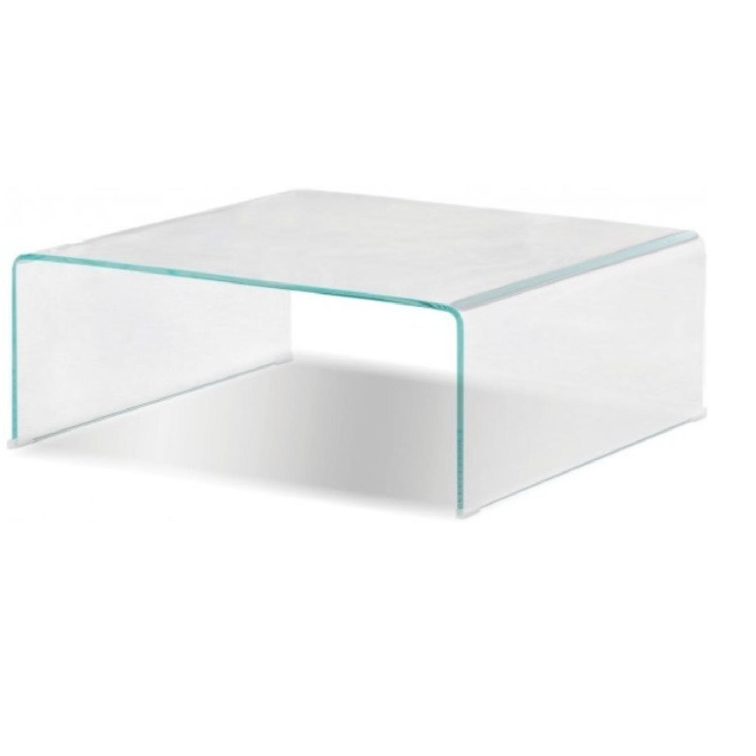 Tempered Glass Waterfall Coffee Table - image-7