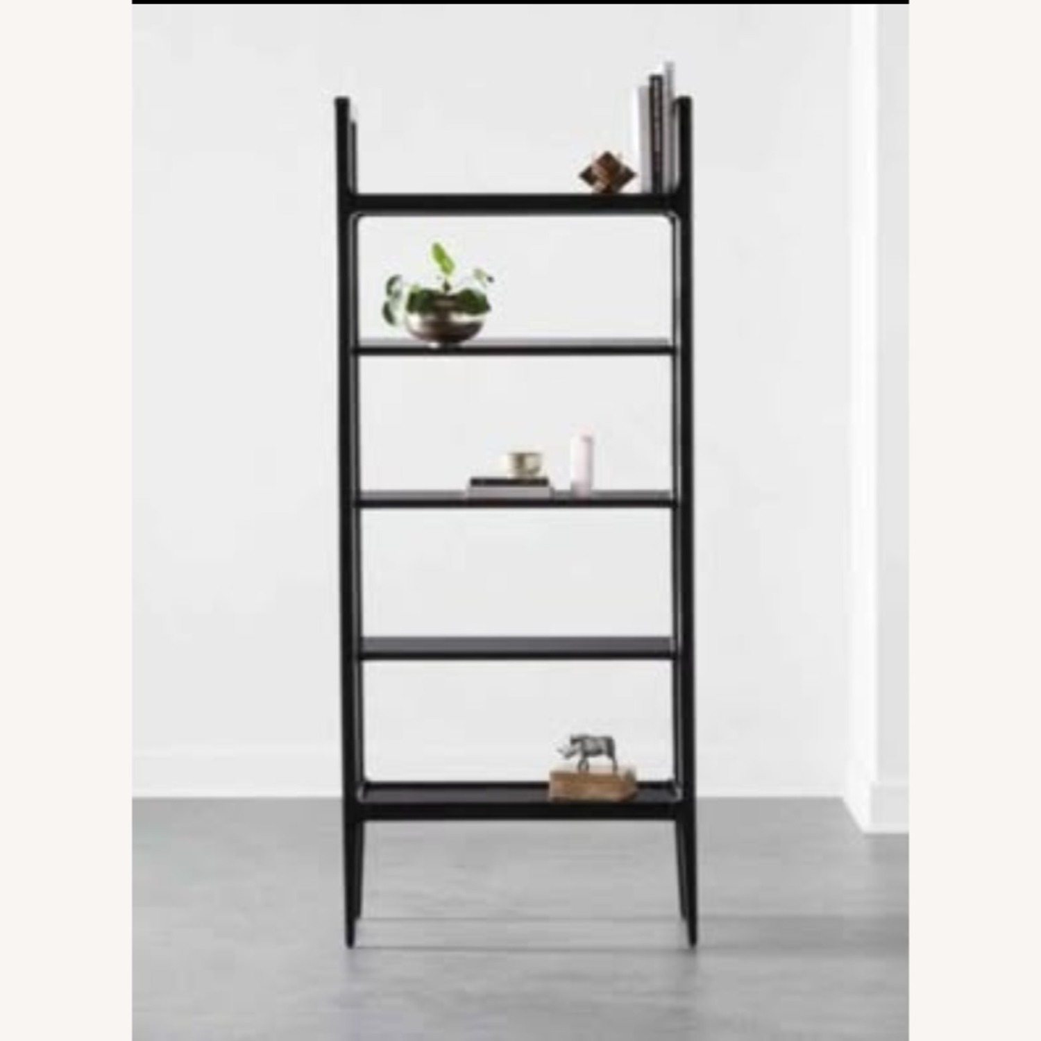 CB2 Kent Black Wooden Bookcase - image-3