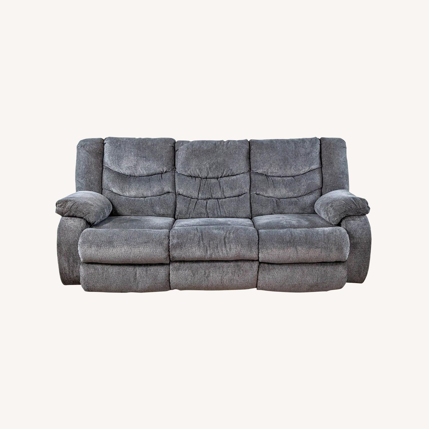 Ashley Manual Reclining Sofa - image-0