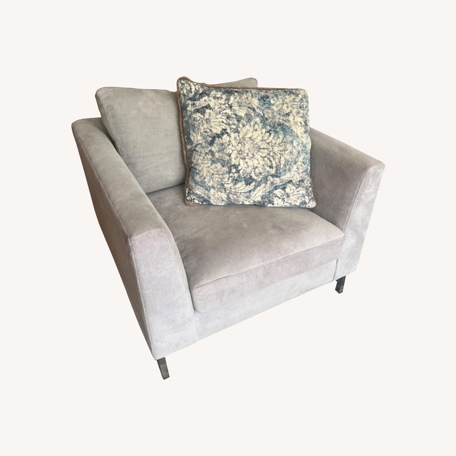 Crate and Barrel Lounge Chair - image-0