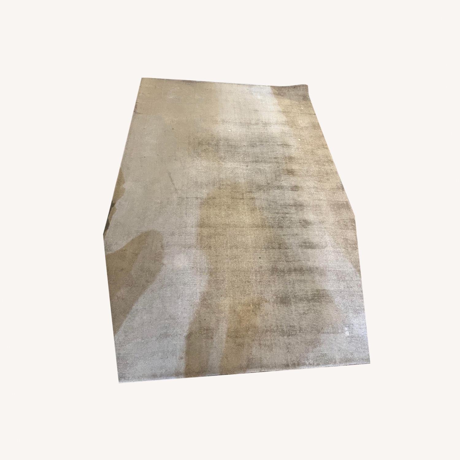 West Elm Patina Light Grey Rug AptDeco