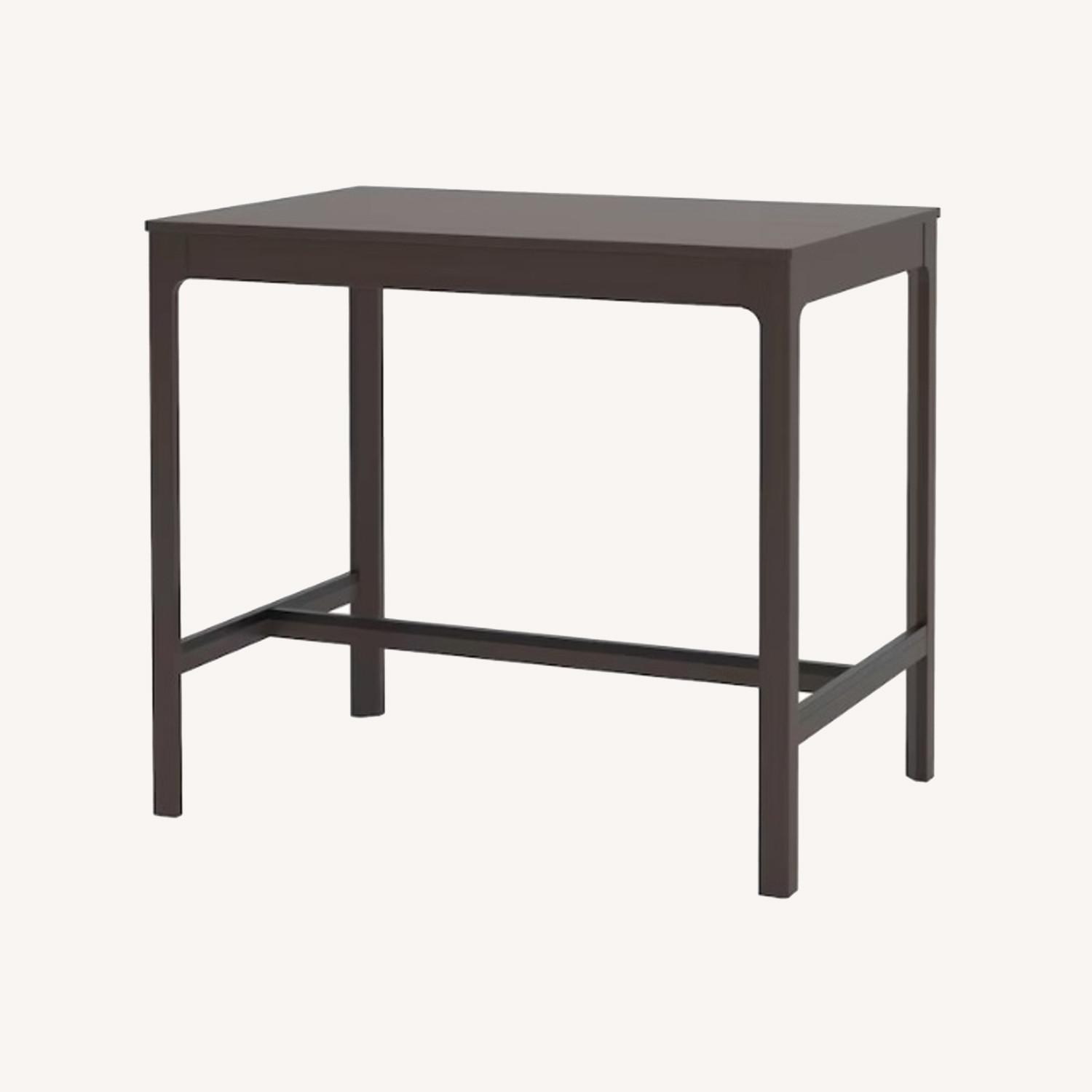 IKEA Dark Brown Solid Wood Coffee Table - image-0