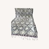 Vintage Moroccan Beni Ourain Rug