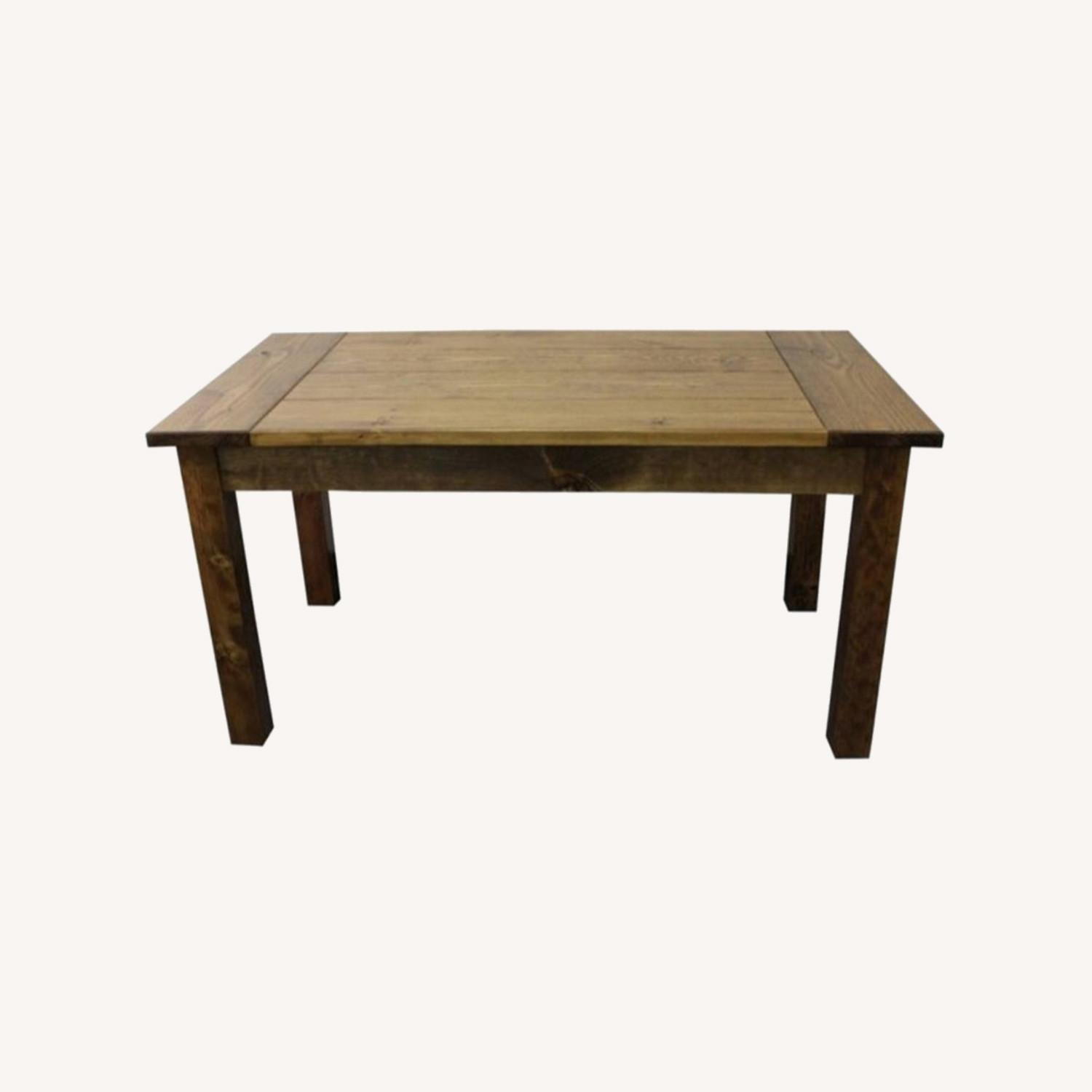 Handmade Wood Dining Table - image-0